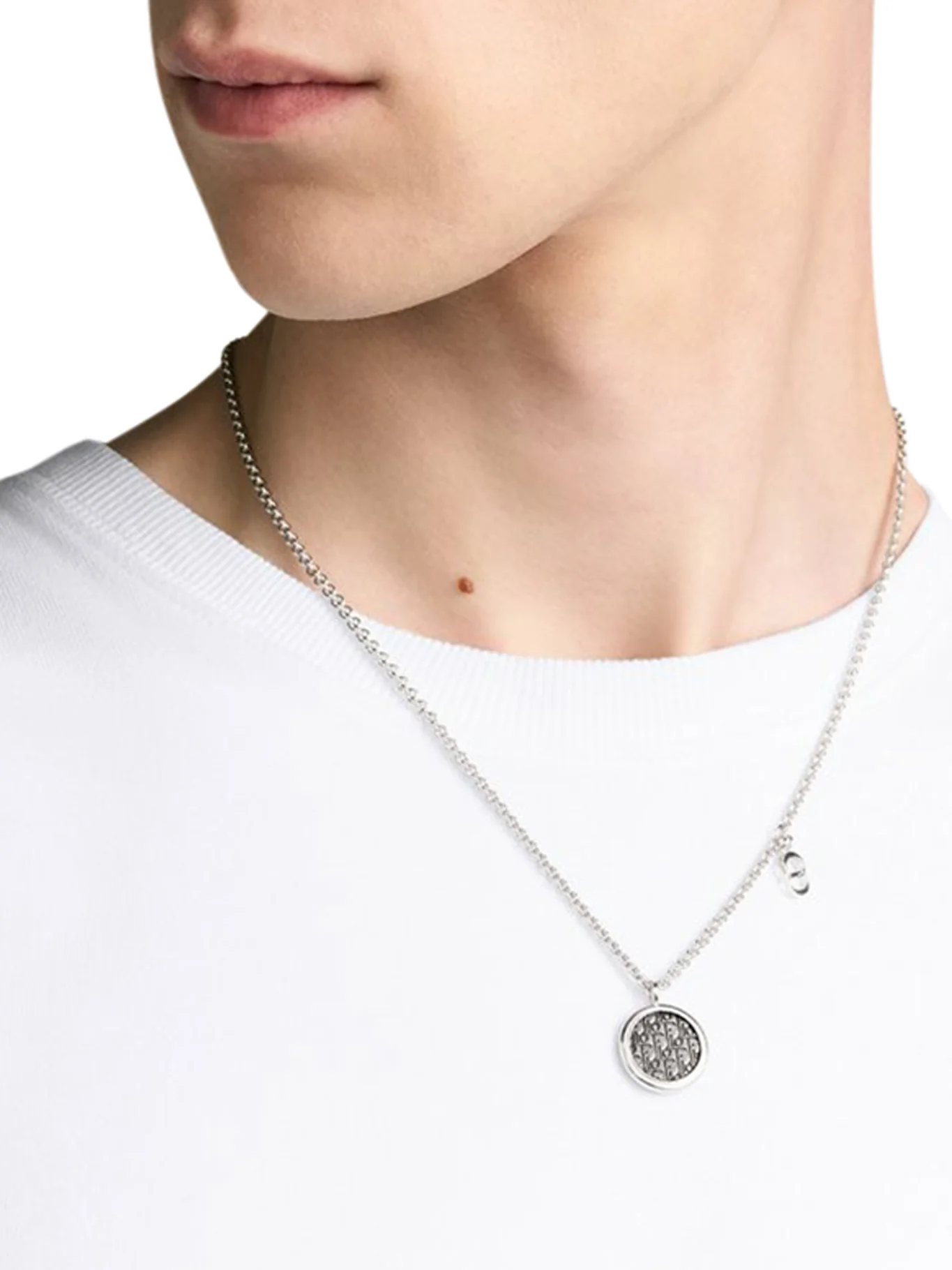 Dior Oblique Pendant Necklace - Image 2