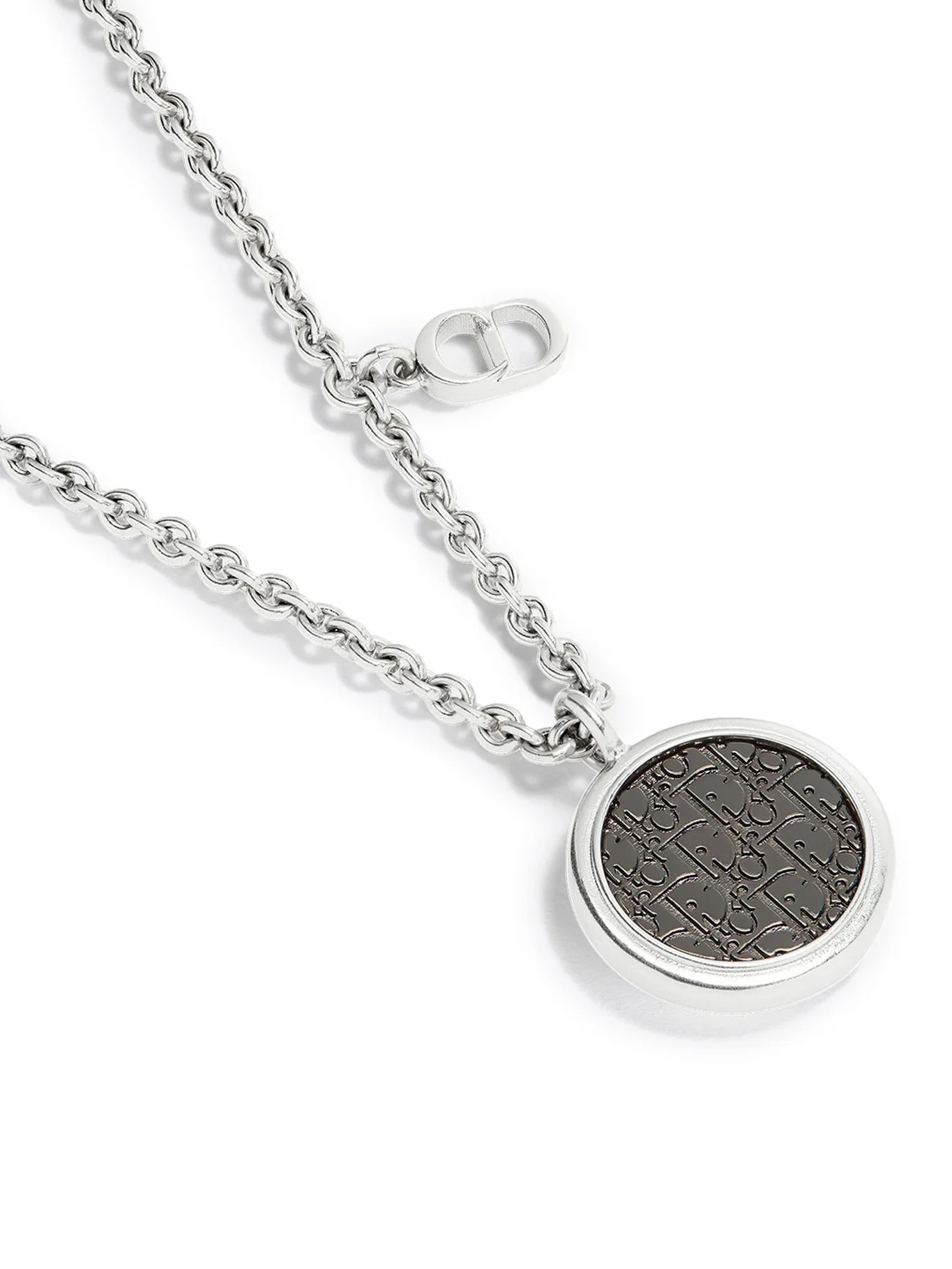 Dior Oblique Pendant Necklace - Image 3