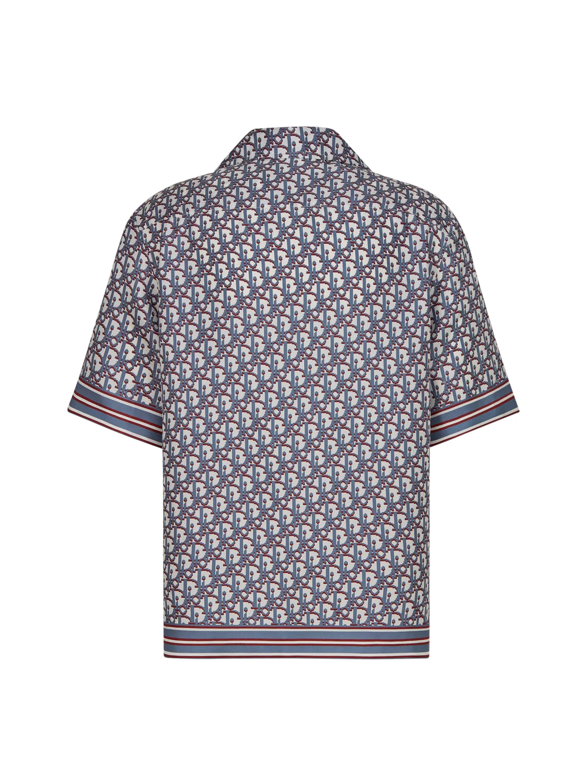 DIOR OBLIQUE PIXEL HAWAIIAN SHIRT - Image 4