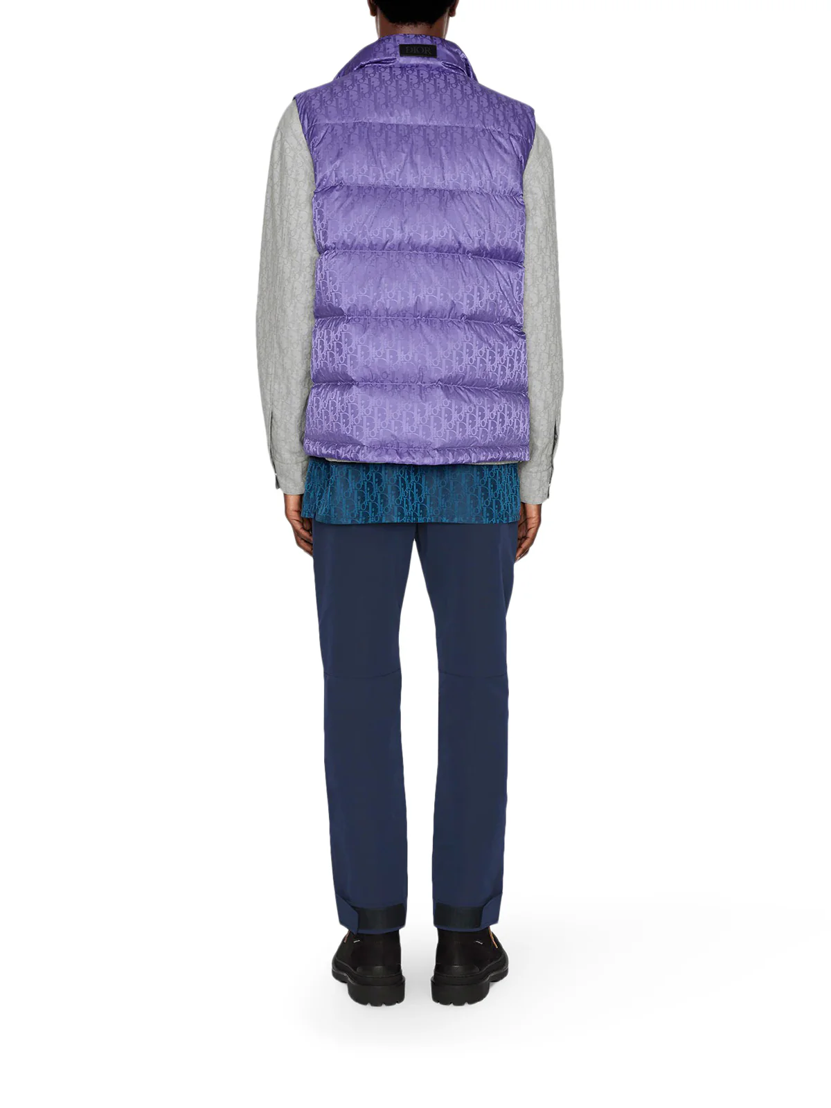 DIOR OBLIQUE SLEEVELESS DOWN JACKET - Image 3