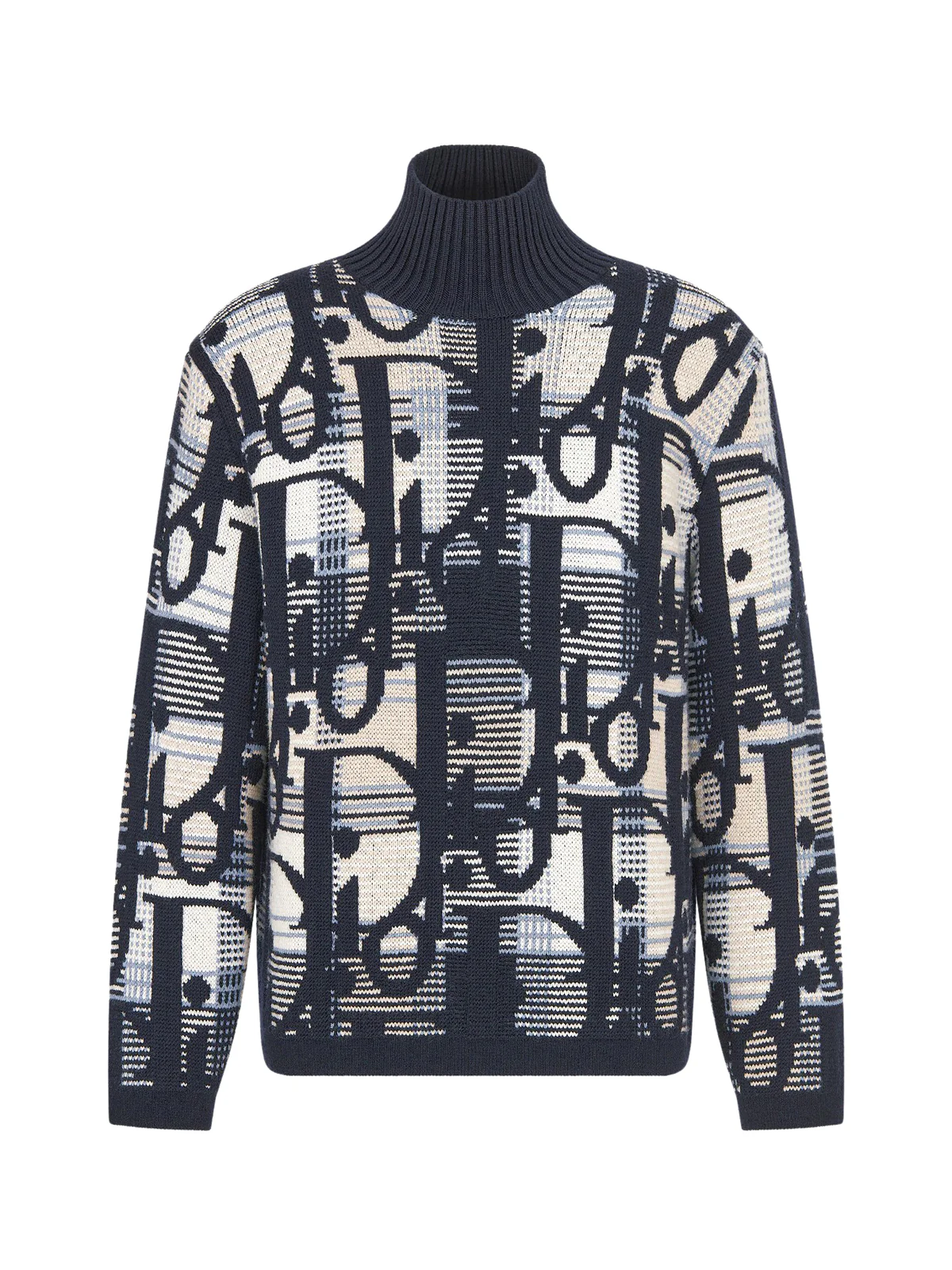 DIOR OBLIQUE SWEATER WITH TARTAN PATTERN - Image 2