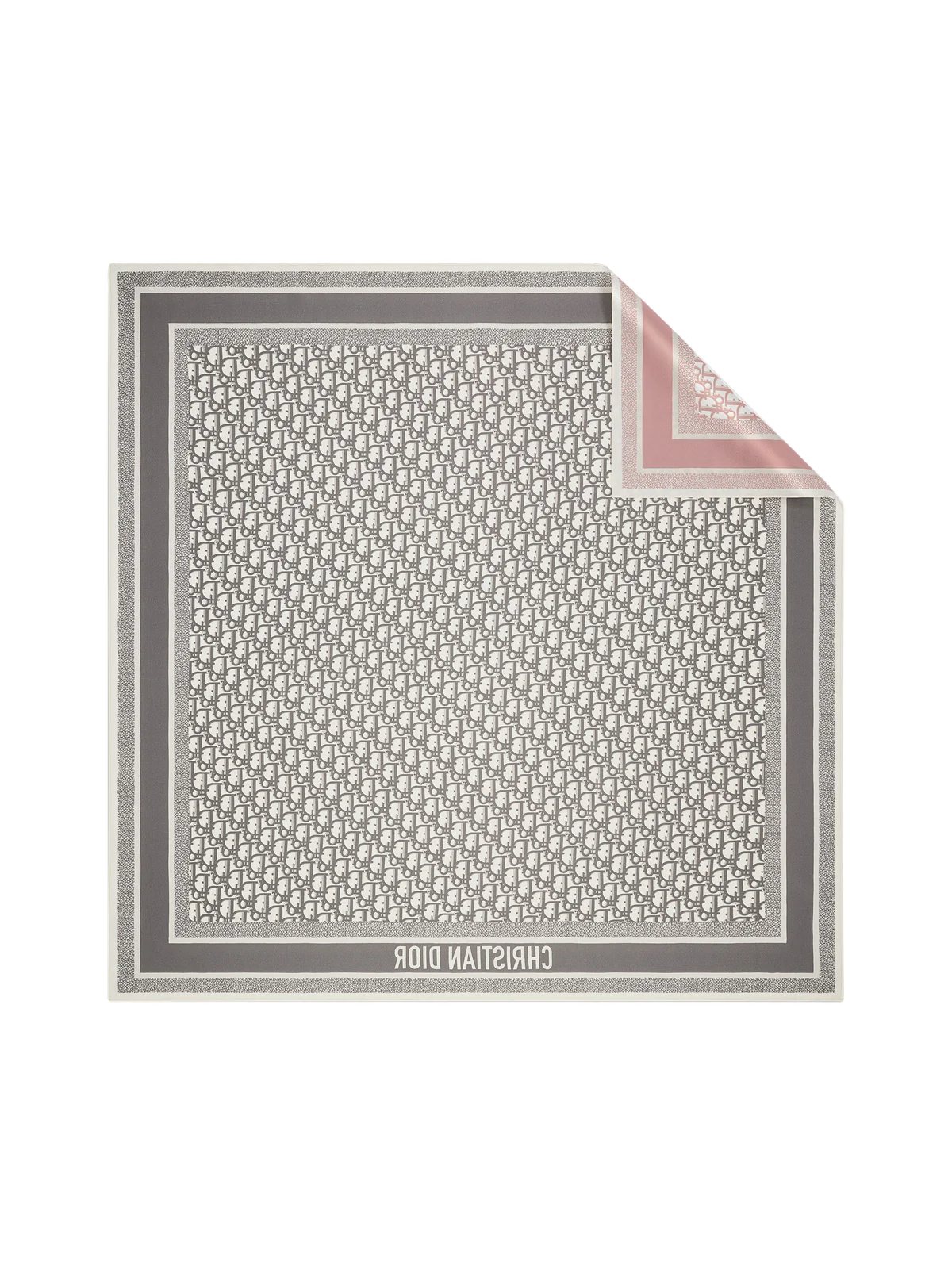 DIORTWIN DIOR OBLIQUE SQUARE FOULARD - Image 2