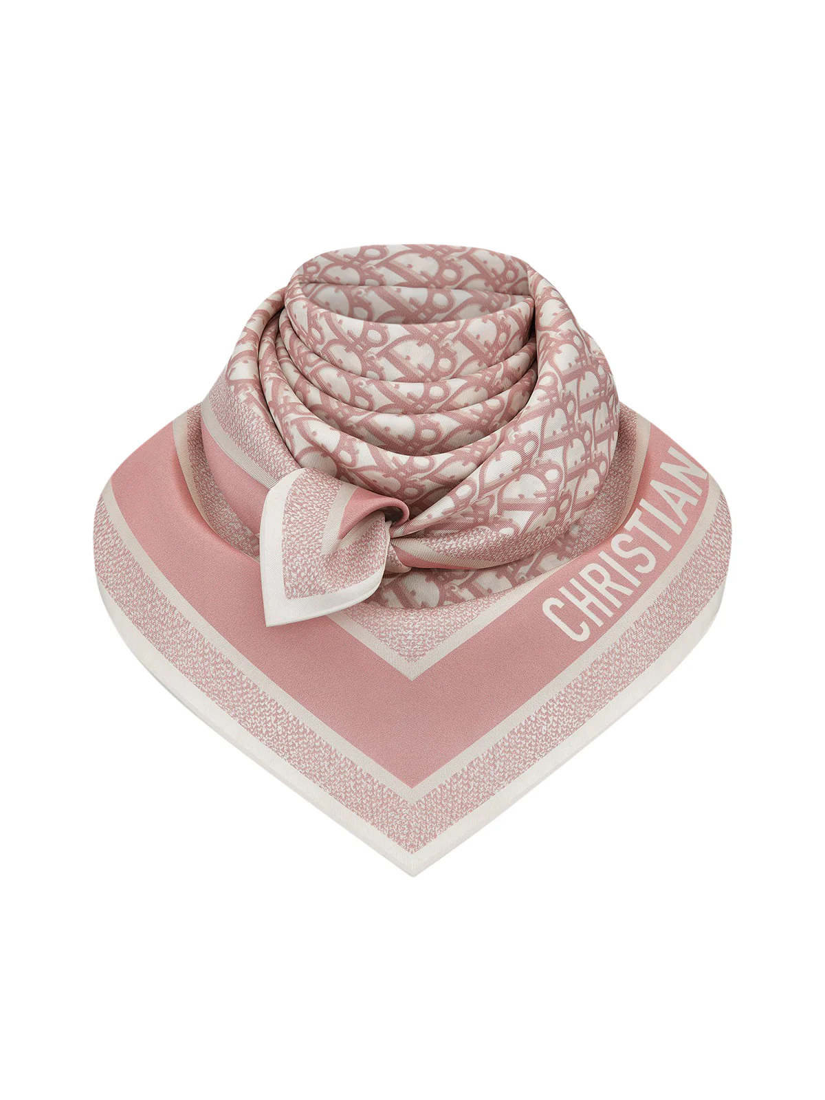 DIORTWIN DIOR OBLIQUE SQUARE FOULARD - Image 4