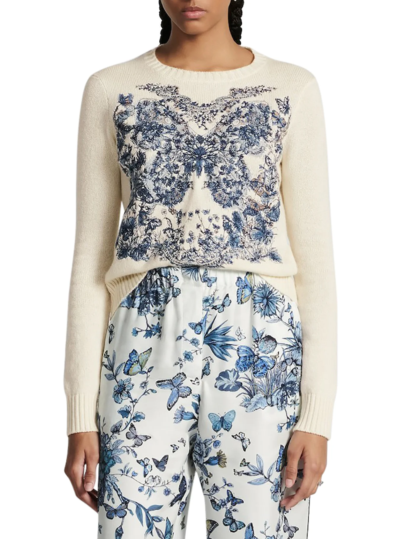 EMBROIDERED CASHMERE SWEATER - Image 2