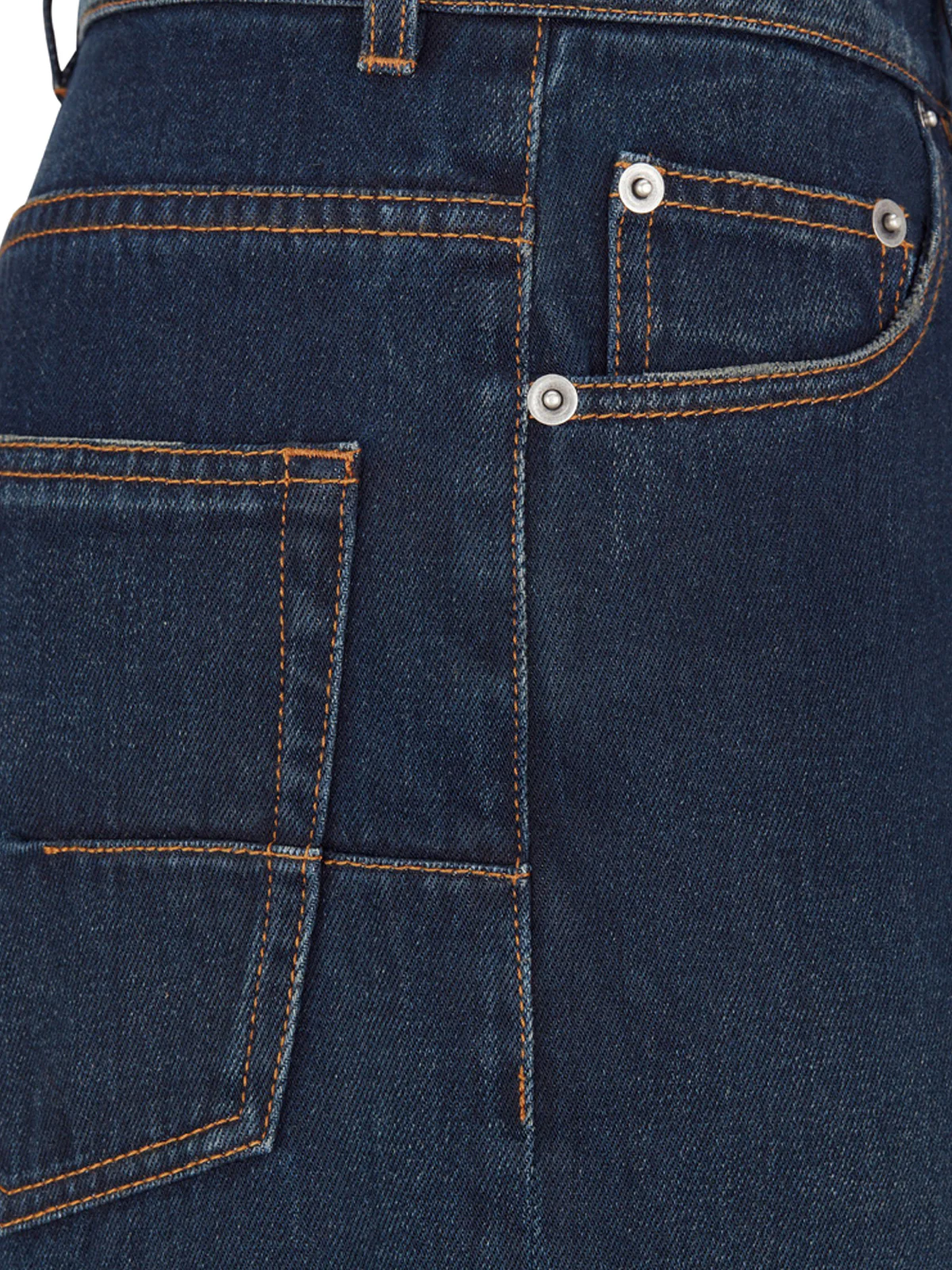 FLARED HAUTE COUTURE JEANS IN DENIM - Image 6