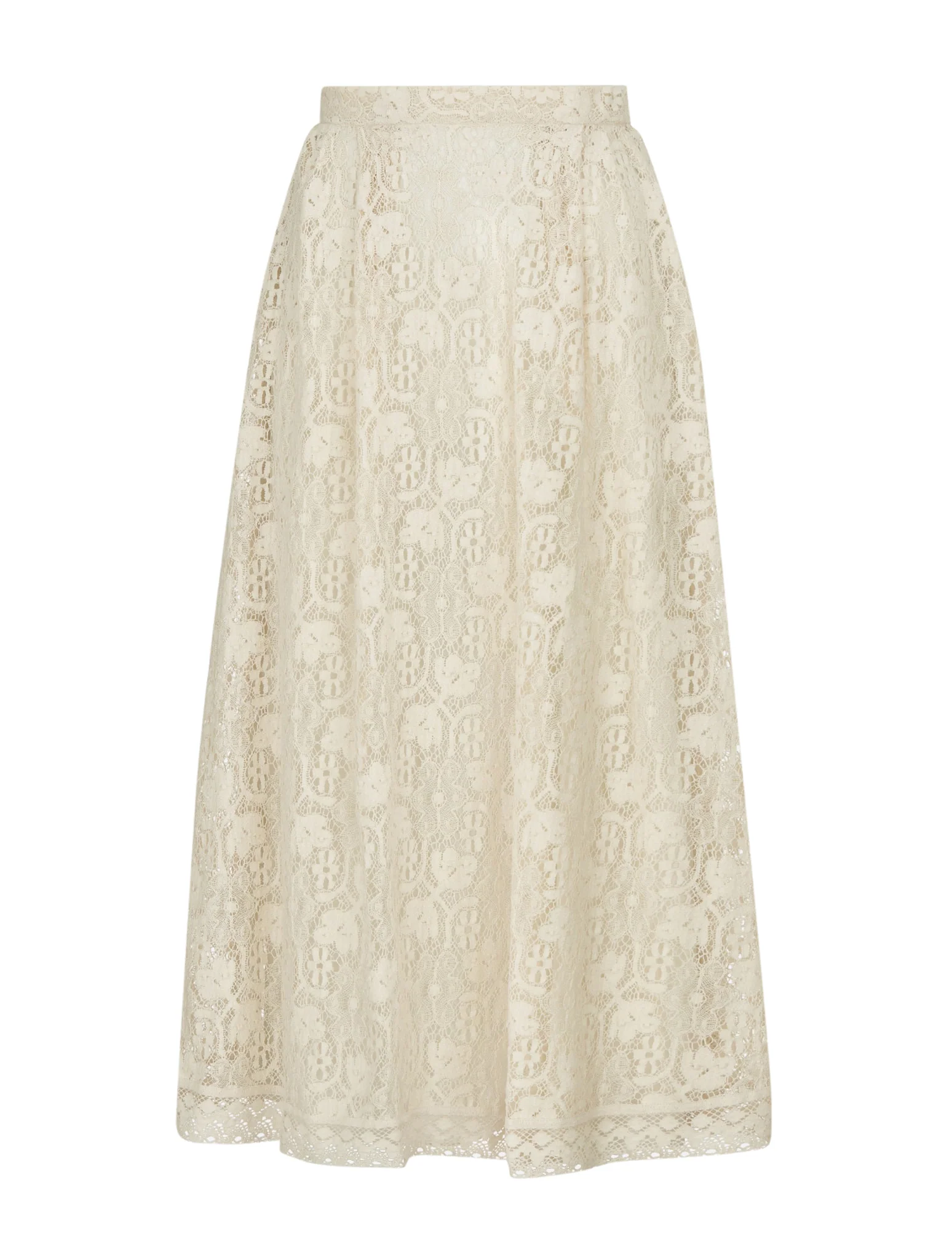 FLARED MIDI SKIRT - Image 2