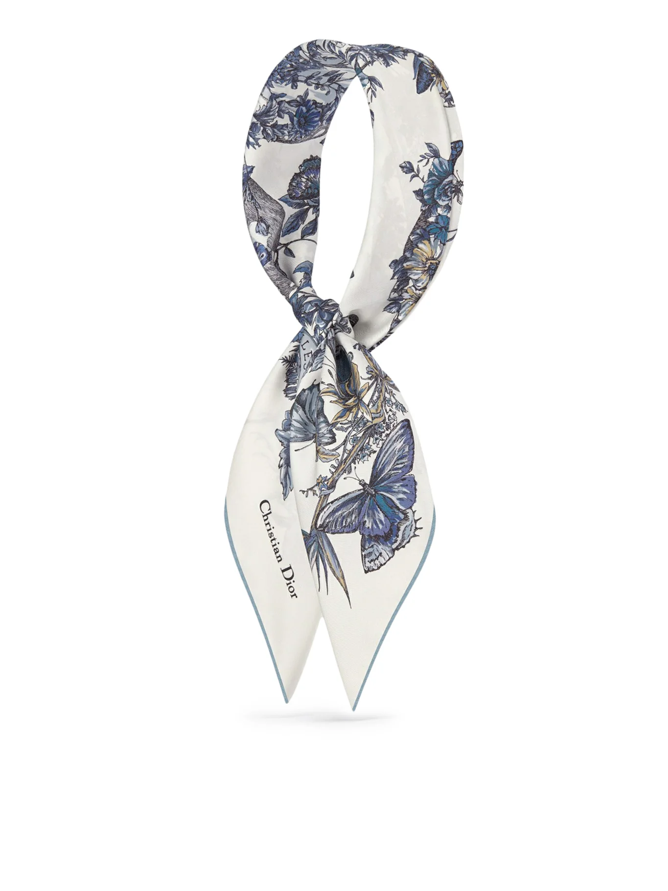 FOULARD QUADRATO BUTTERFLY AROUND THE WORLD 90 - Image 3