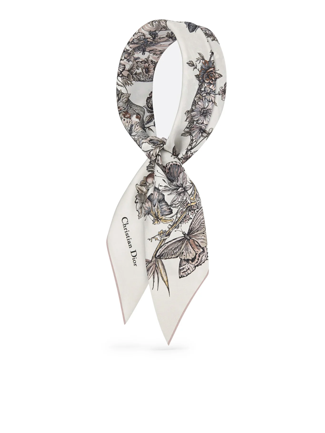 FOULARD QUADRATO BUTTERFLY AROUND THE WORLD 90 - Image 3