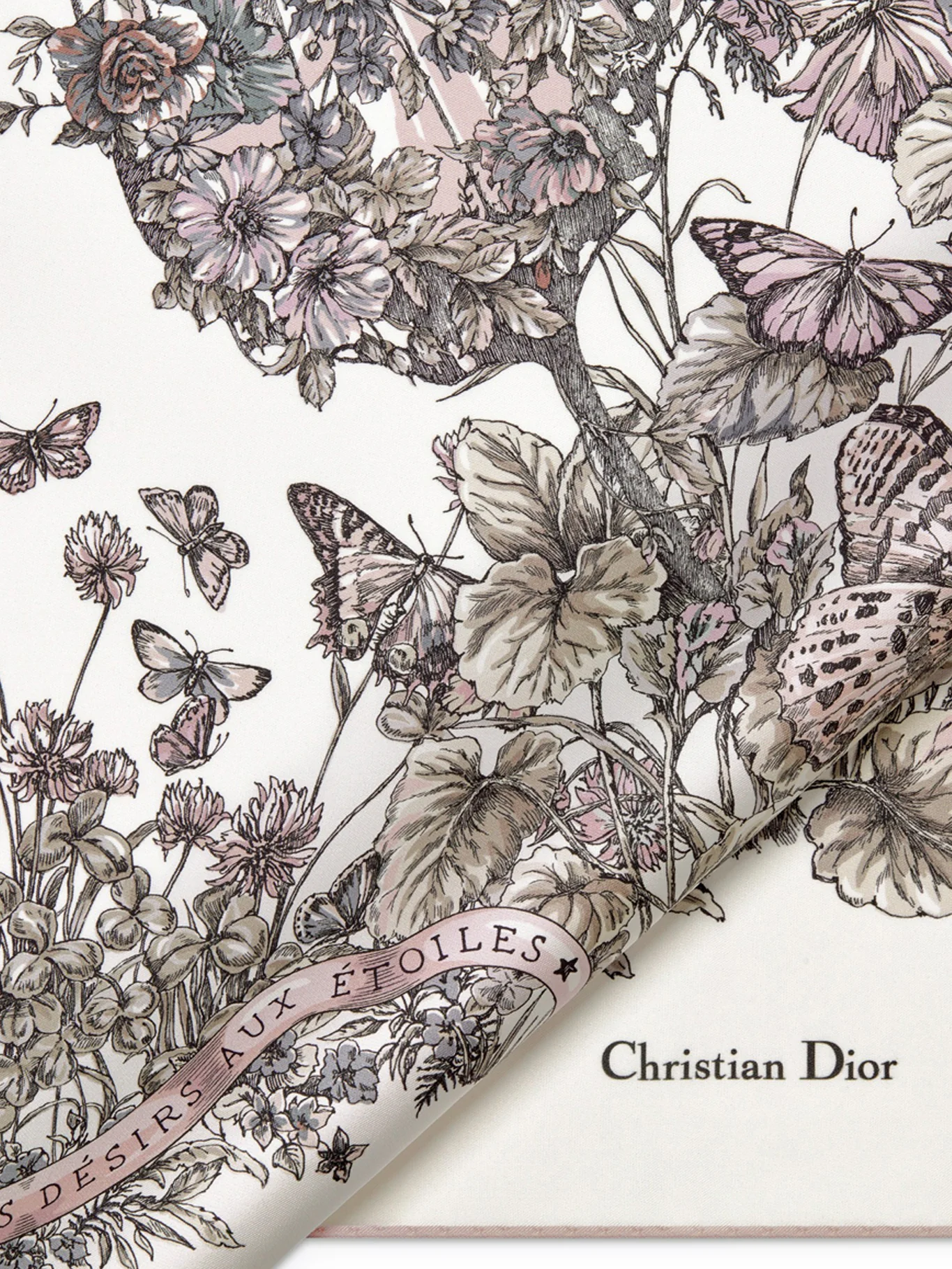 FOULARD QUADRATO BUTTERFLY AROUND THE WORLD 90 - Image 4