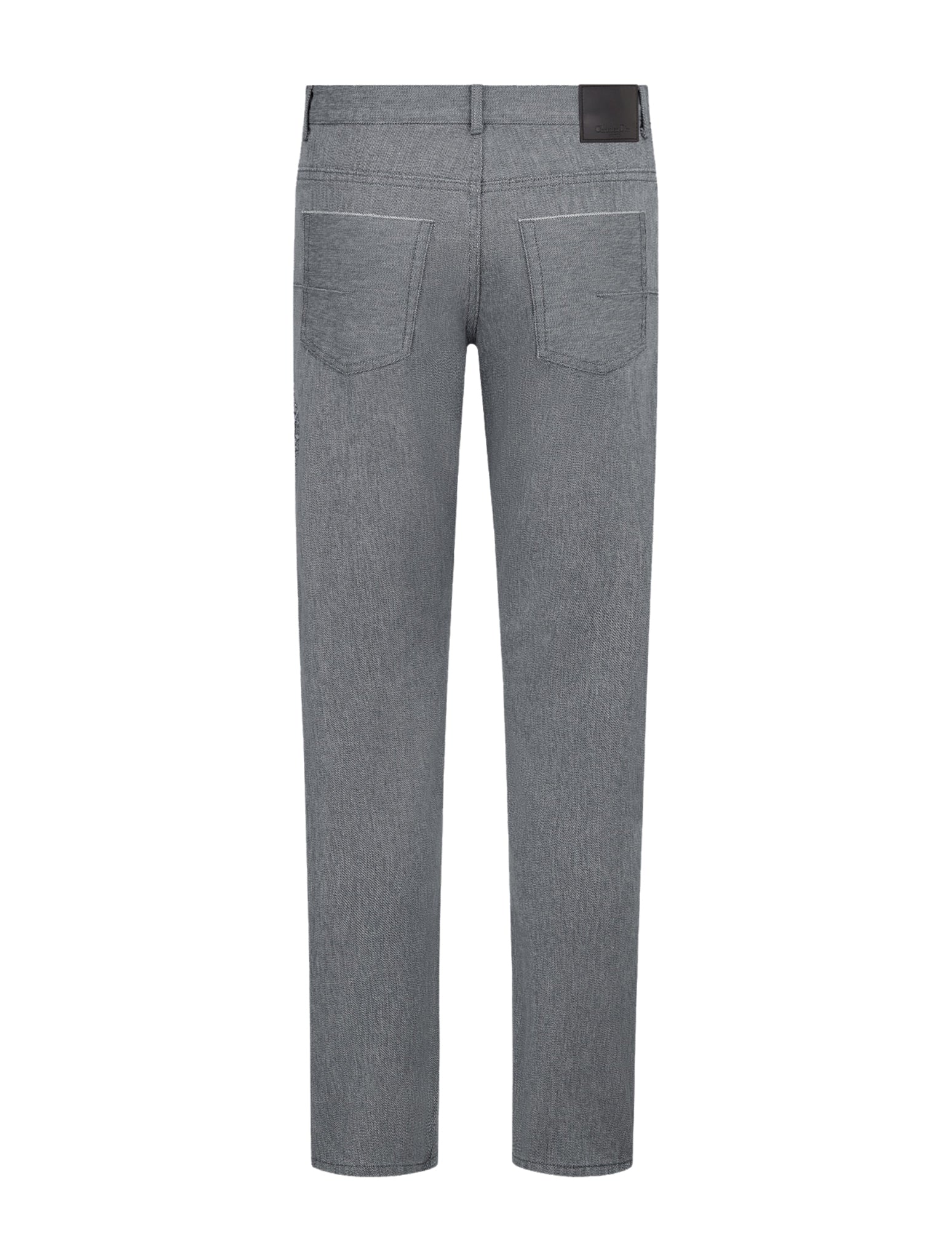 Gray cotton denim - Image 2