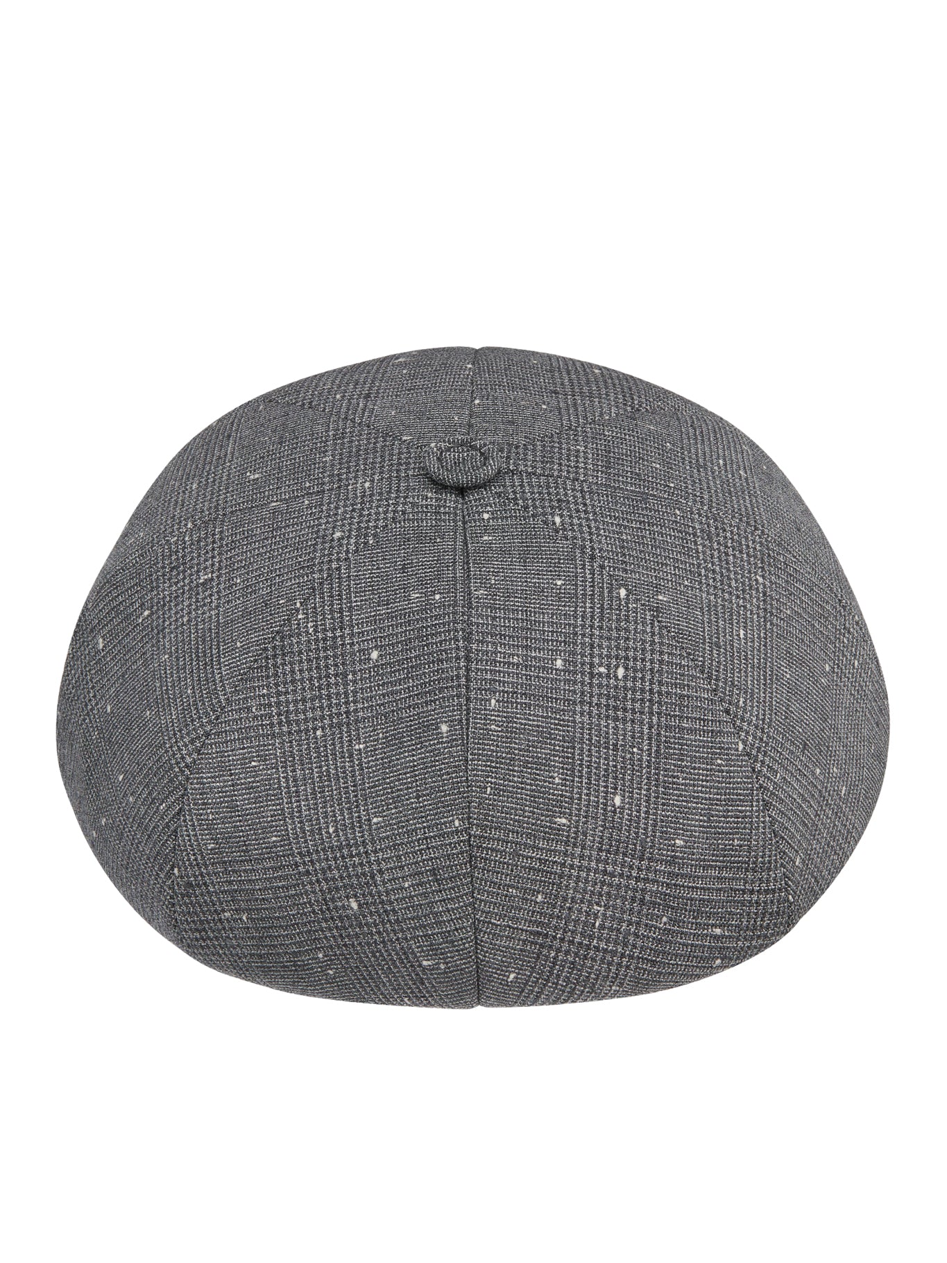 Gray wool blend canvas with Prince of Wales motif - Image 3