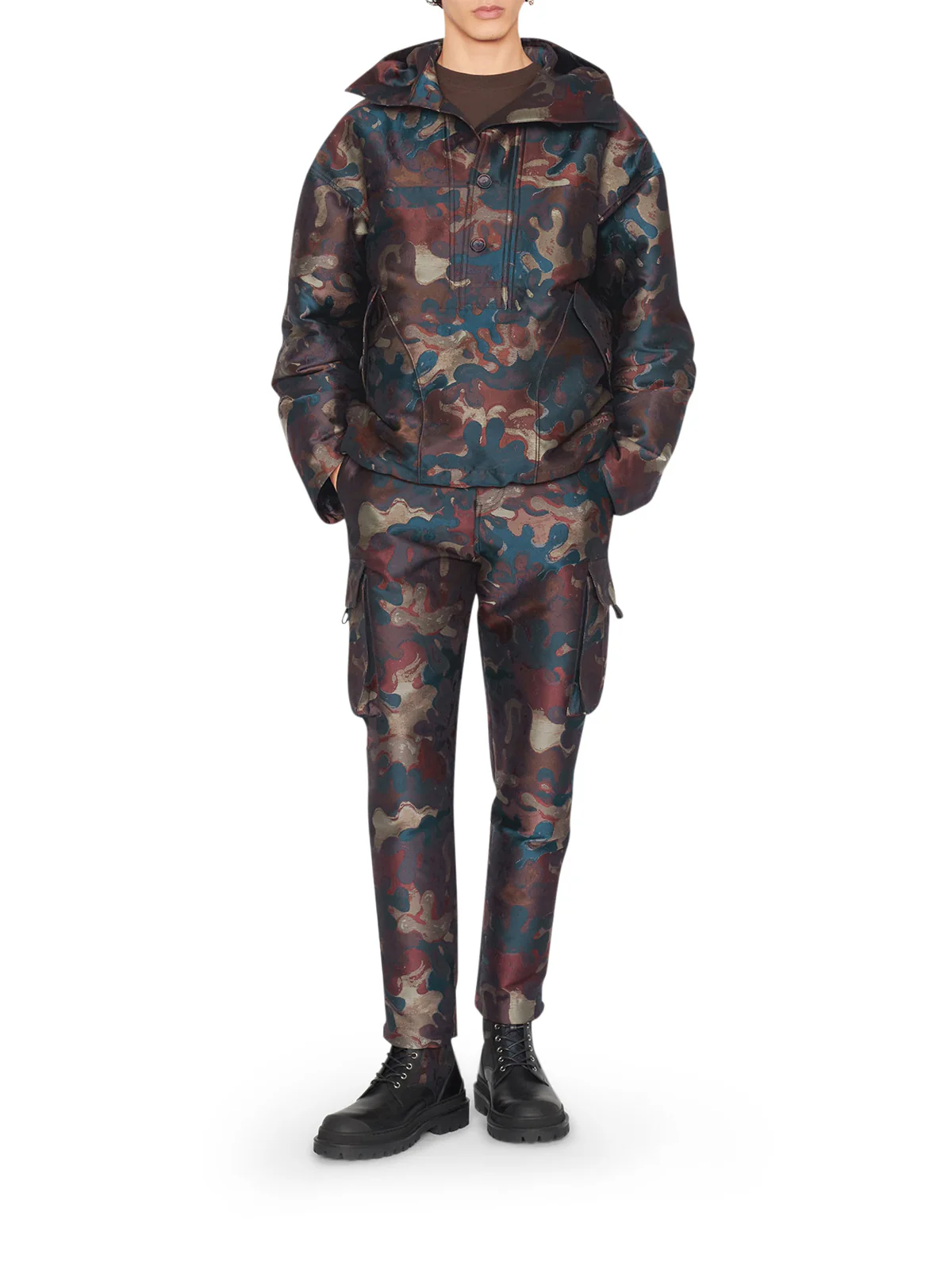 HOODED ANORAK DIOR AND PETER DOIG