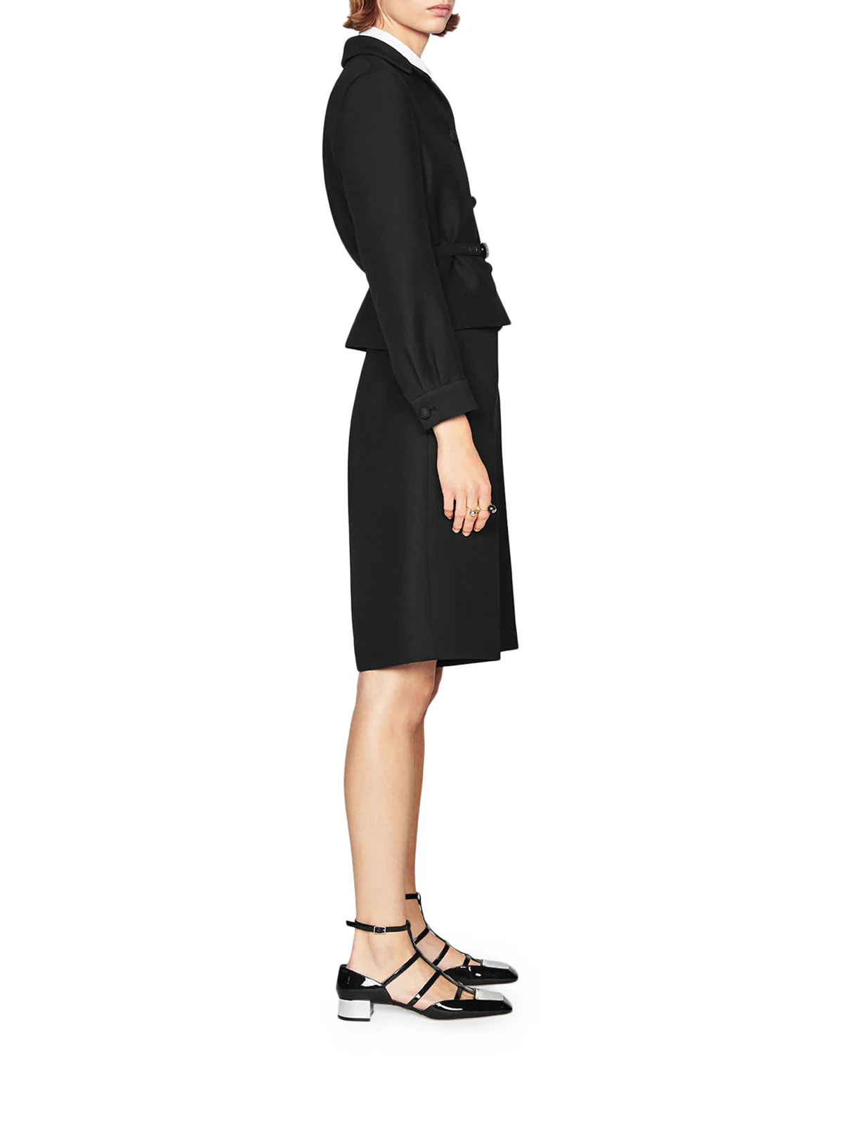 JACKET CROPPED V08 WITH DIOR BELT - Image 3