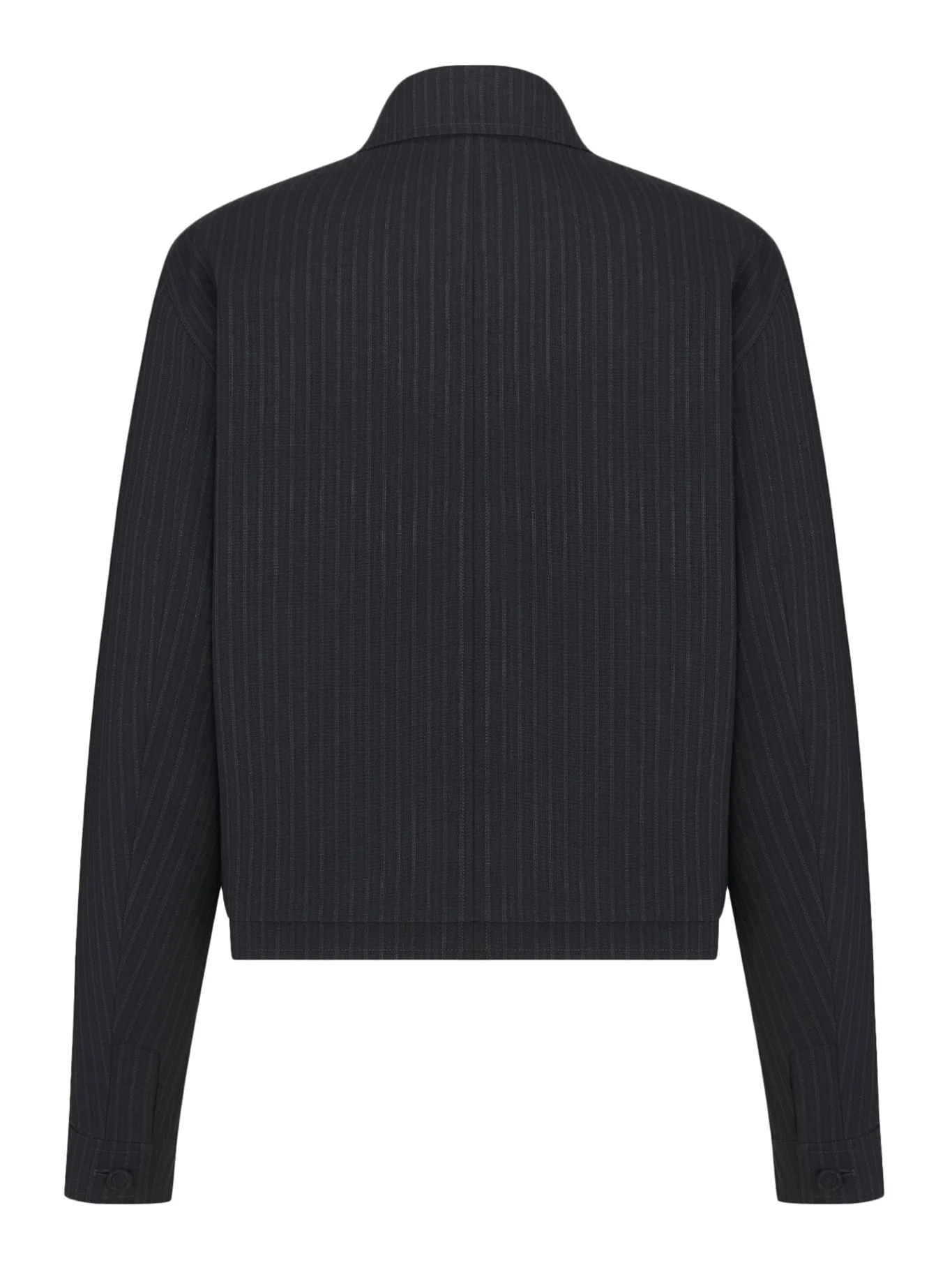 Jacket with semi-French collar - Image 2