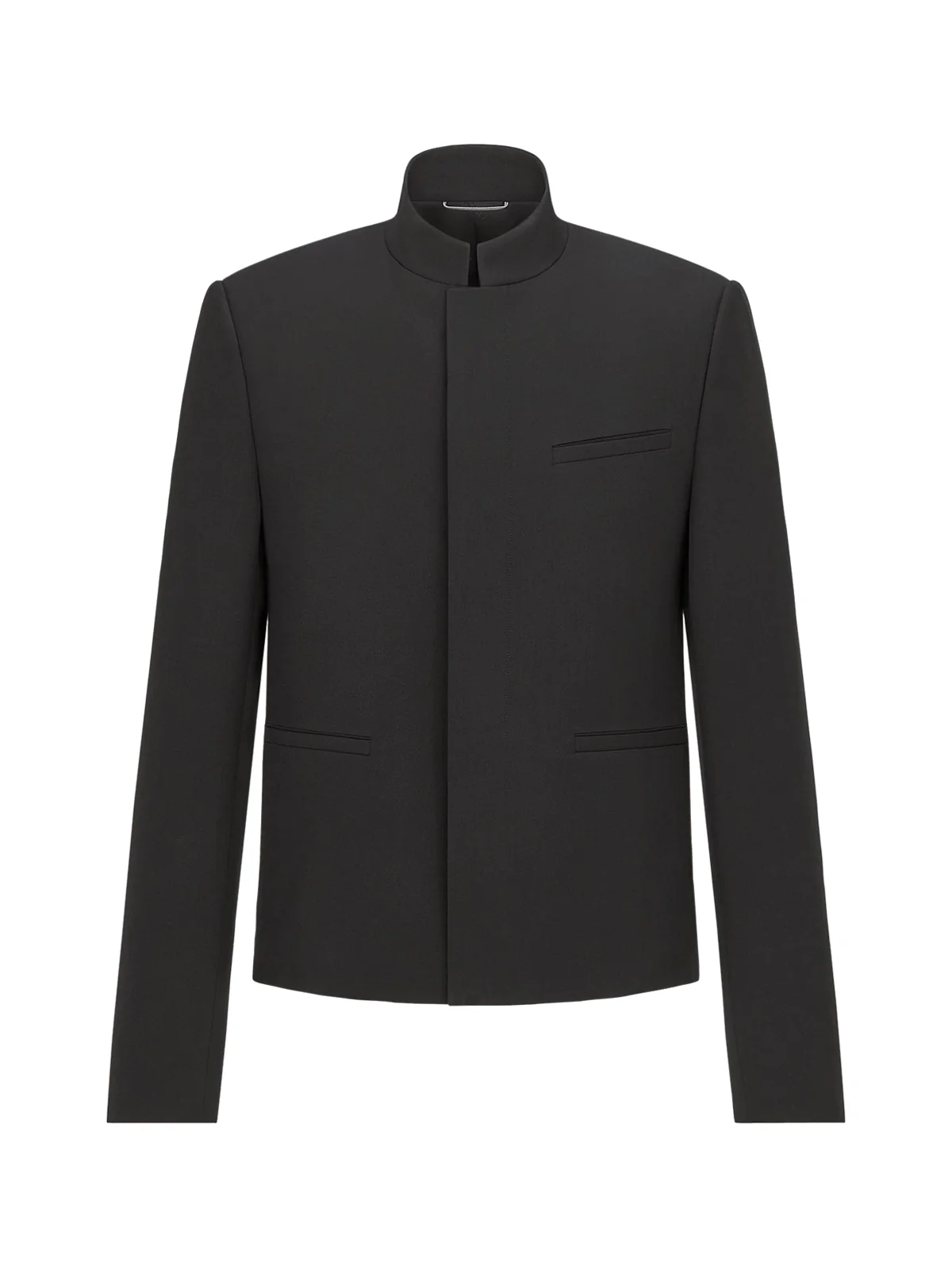 JACKET WITH STAND-UP COLLAR