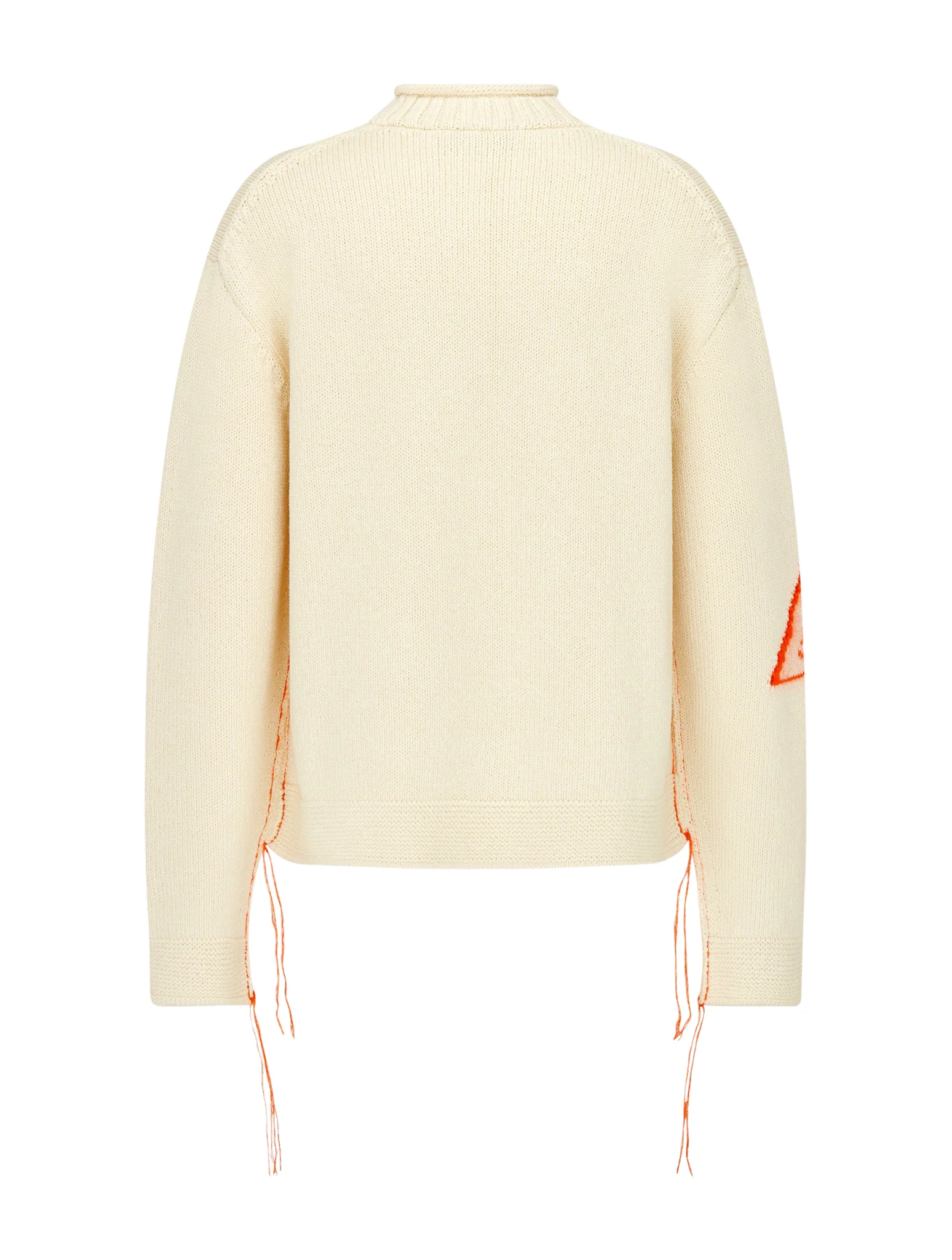 Jacquard sweater in wool and mohair blend - Image 6