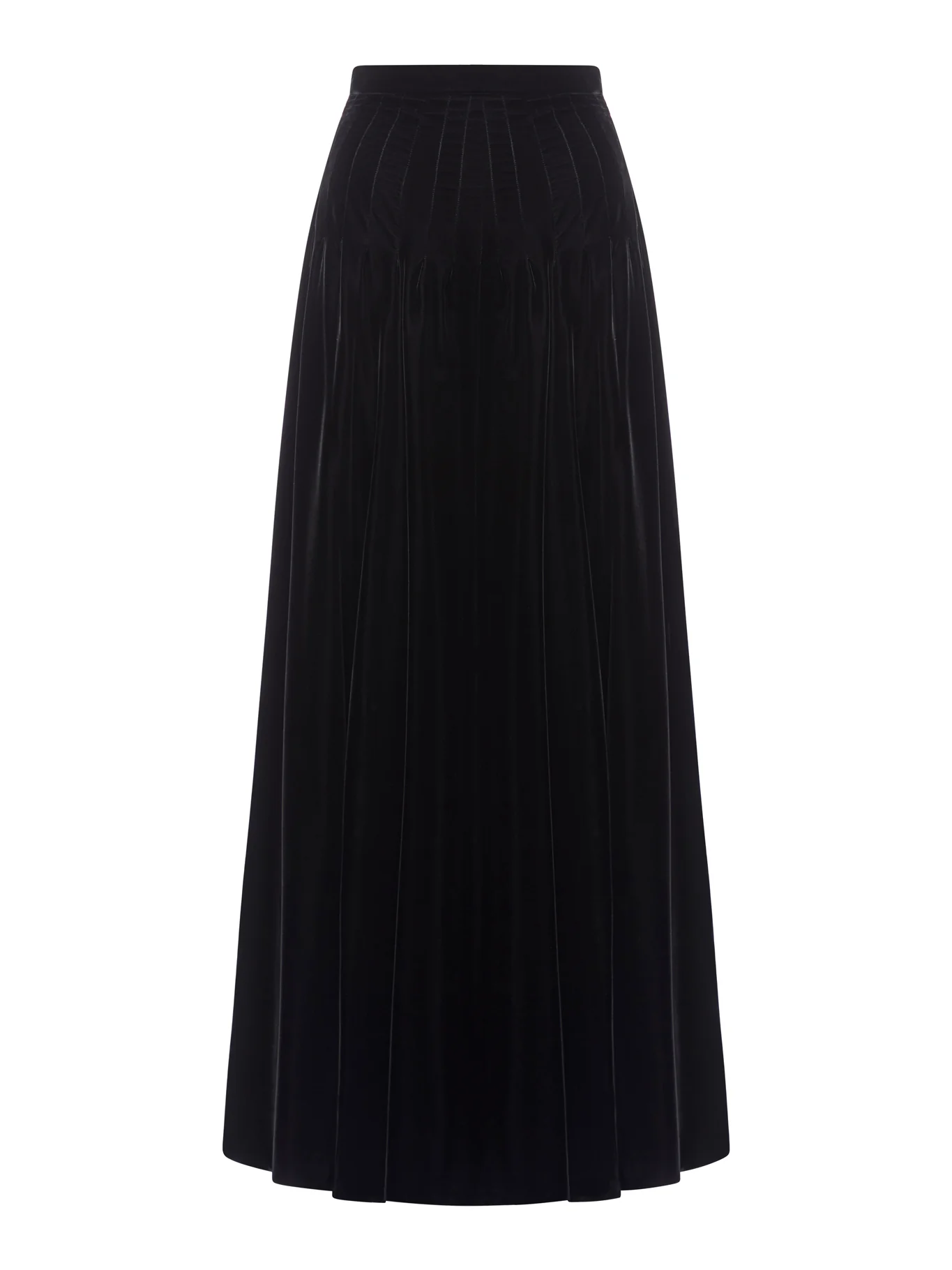 LONG FLARED SKIRT