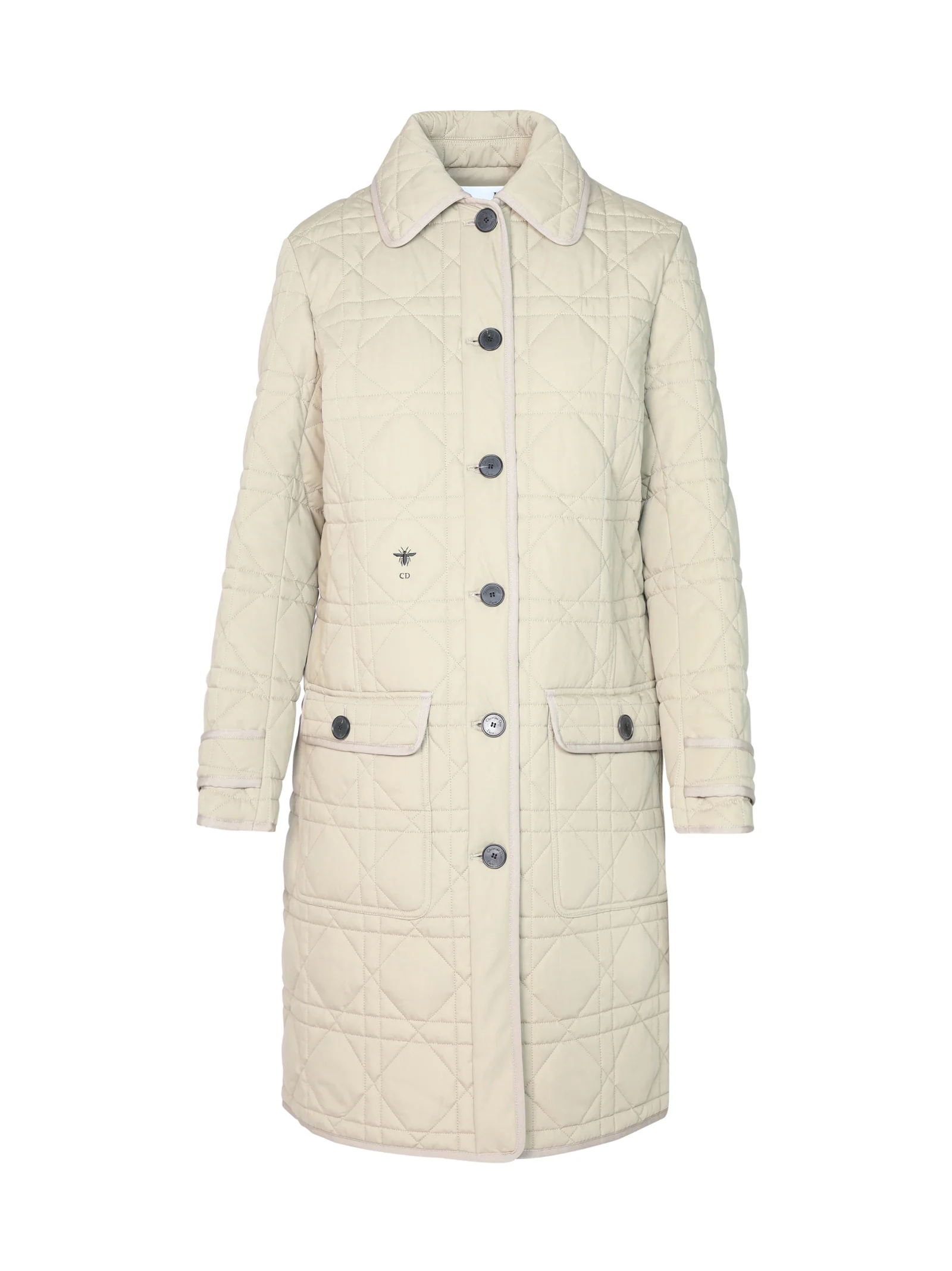 long quilted jacket