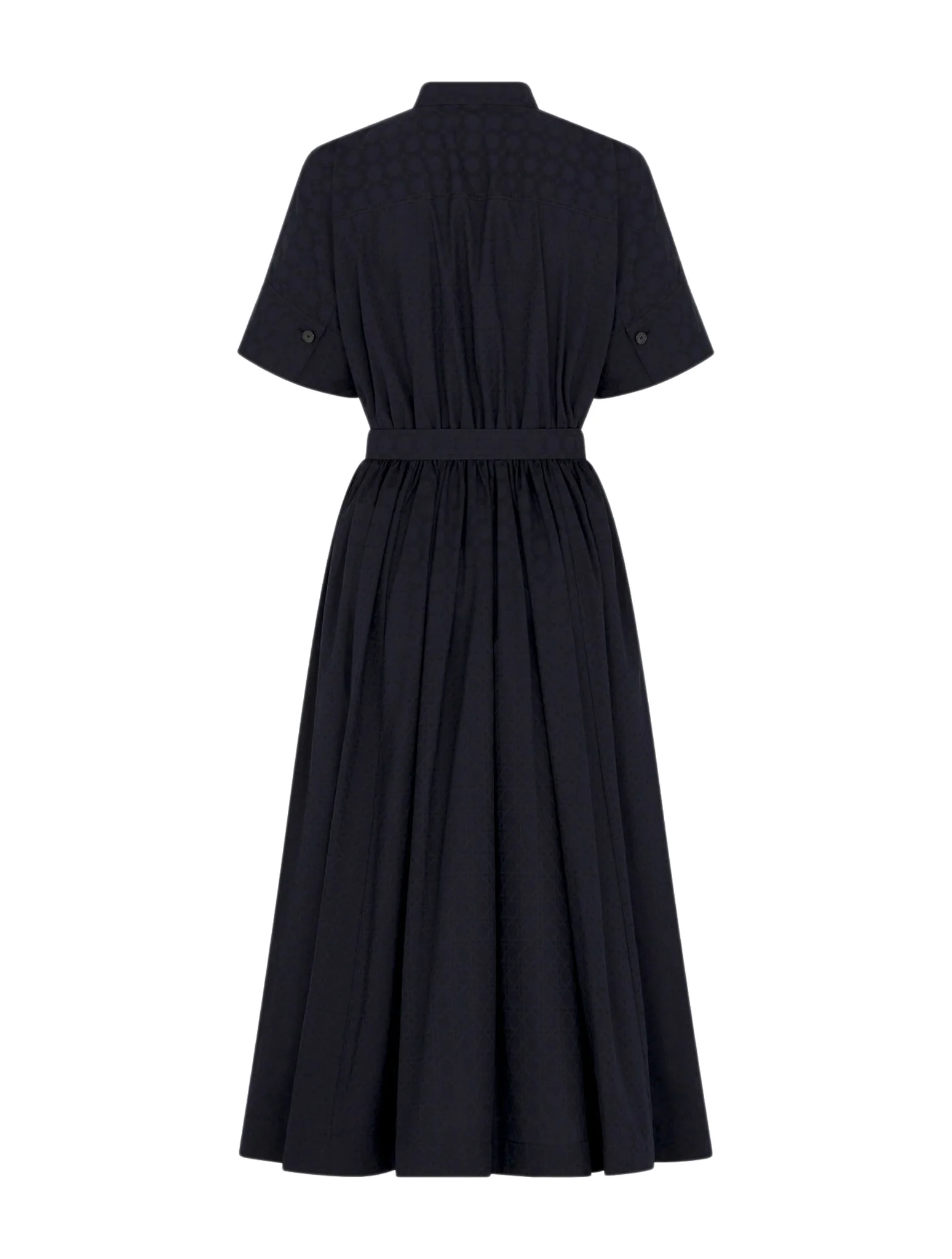 MACROCANNAGE MIDI DRESS WITH BELT - Image 2
