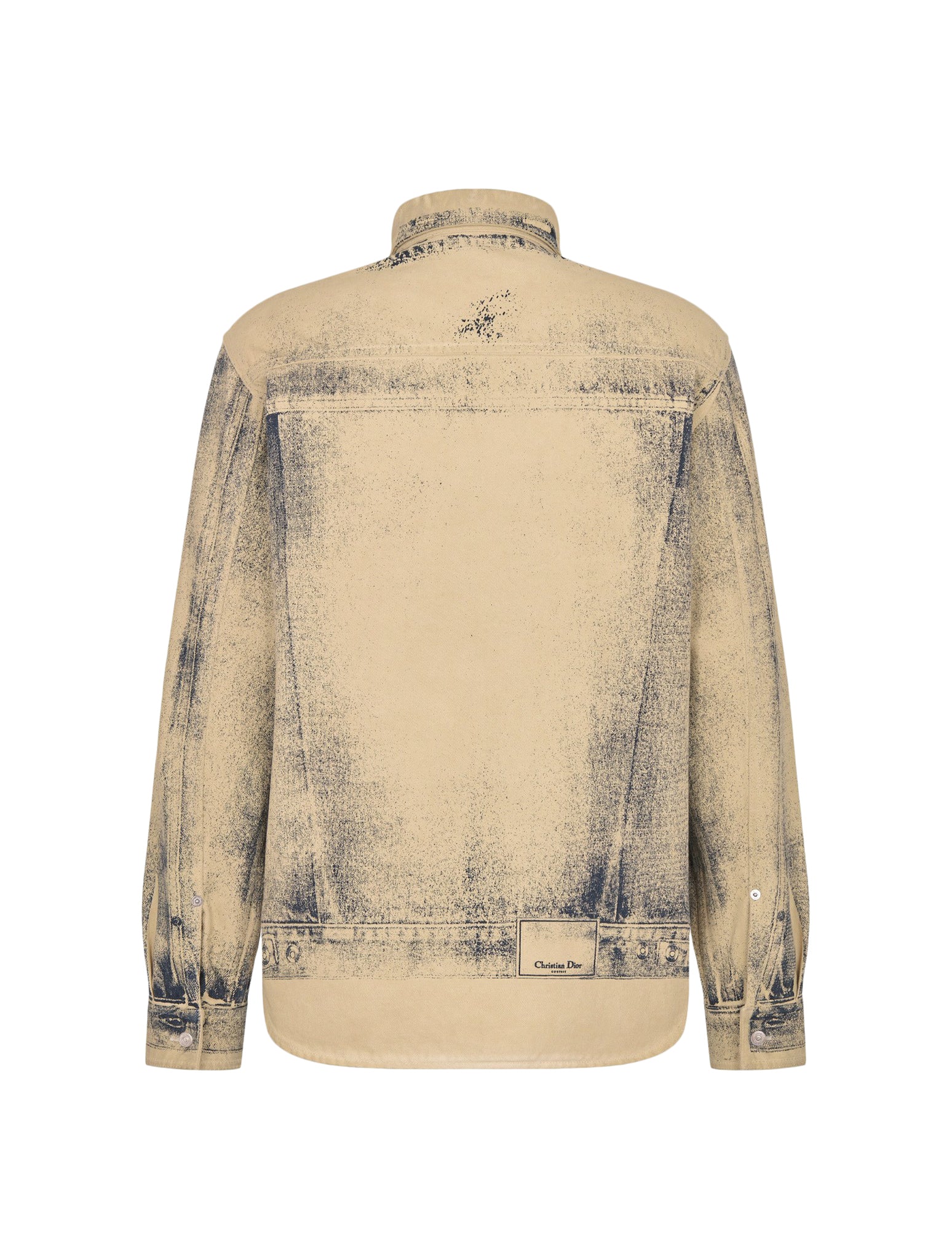 MKII STYLE SHIRT JACKET in beige organic cotton Twill - Image 2