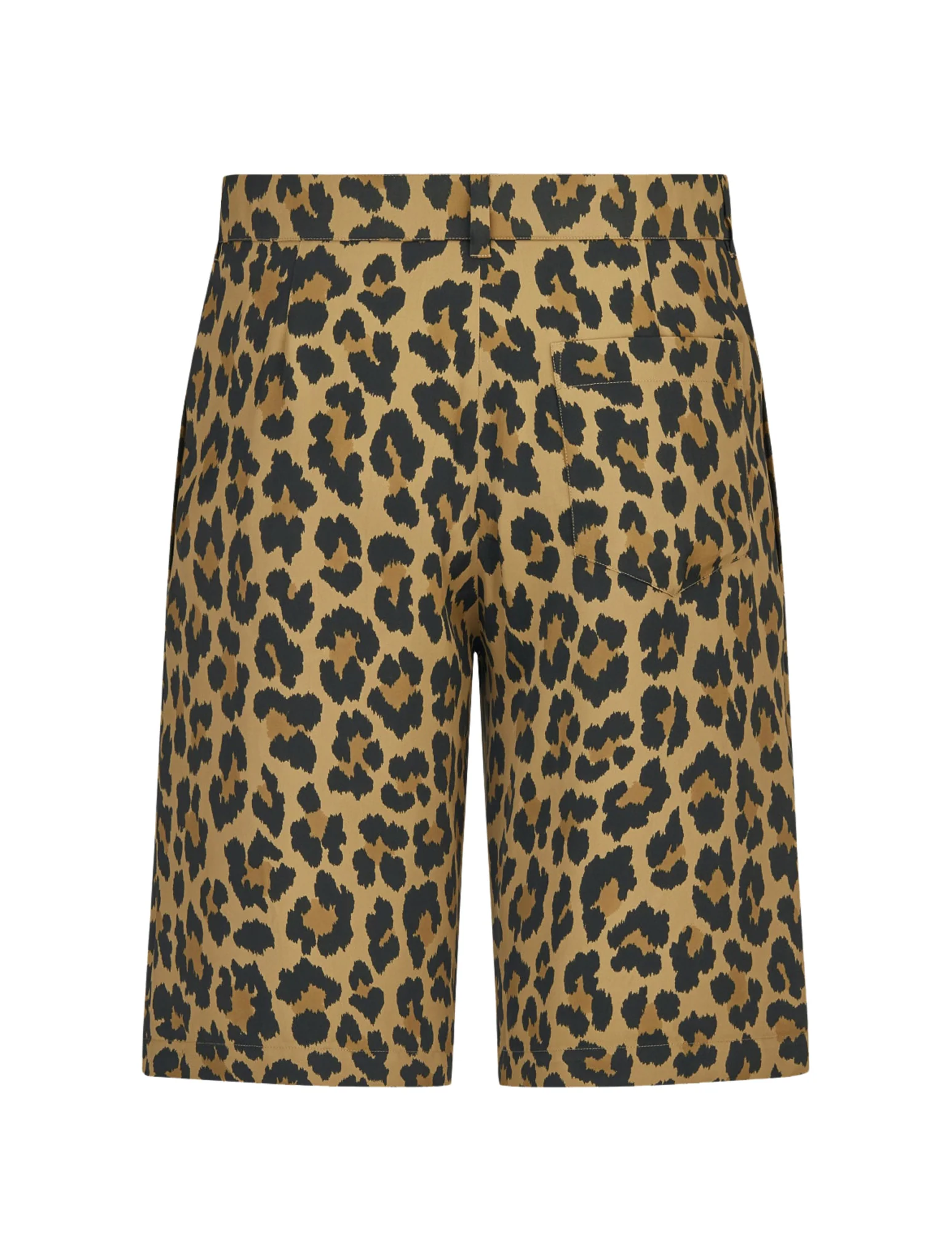 Multicolour technical satin with leopard print - Image 6