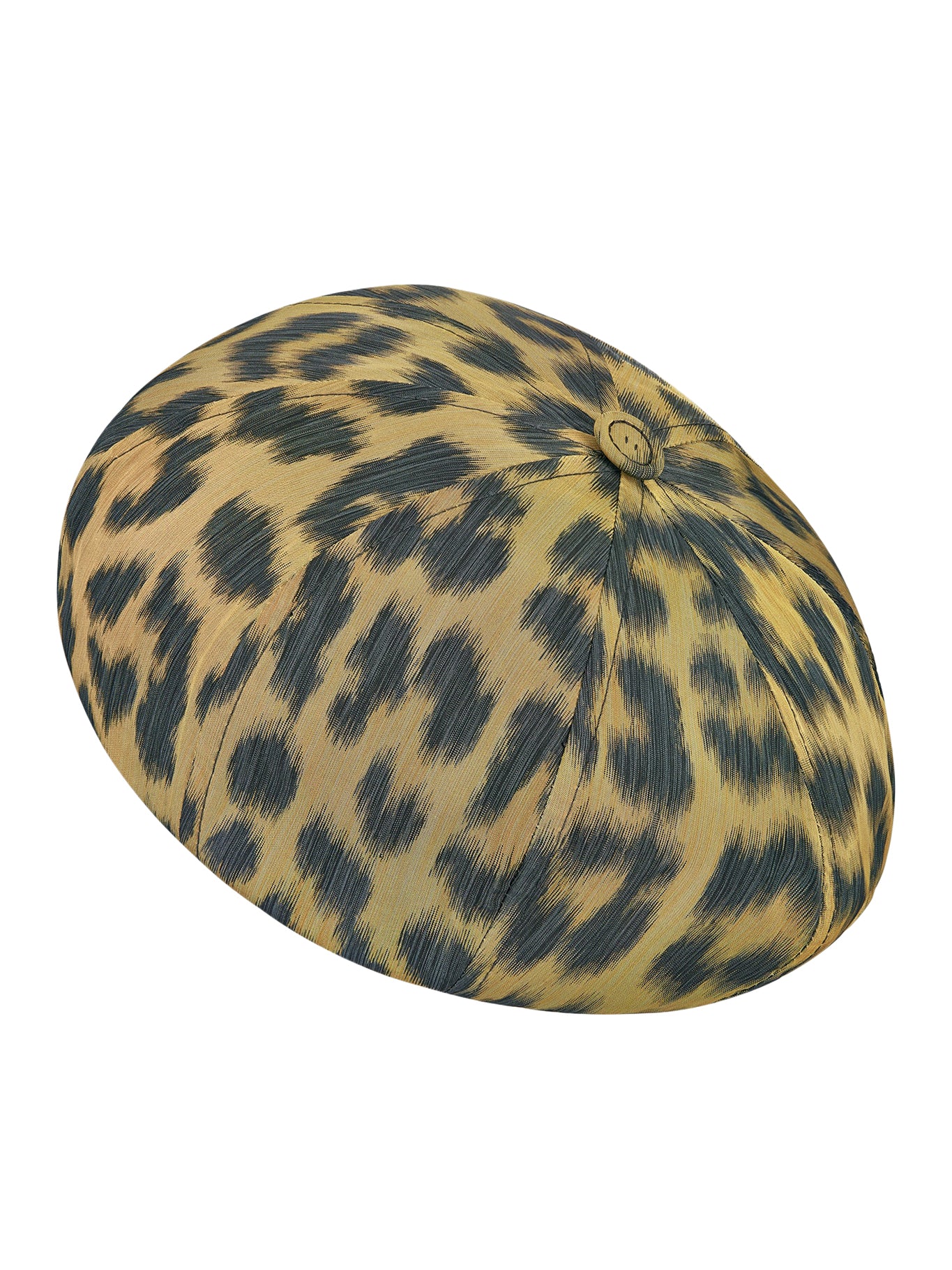 Multicolour technical taffeta with leopard print - Image 2