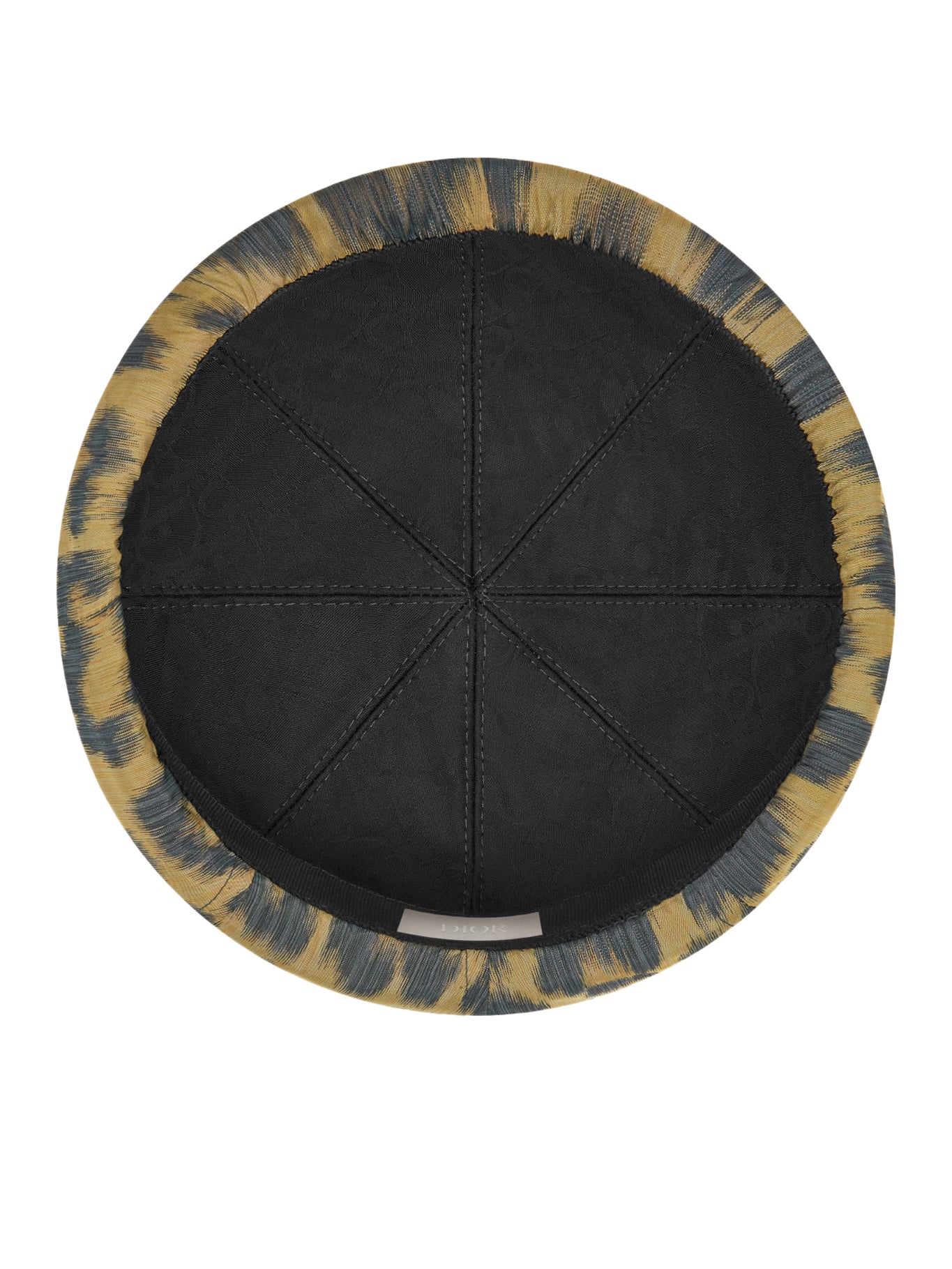 Multicolour technical taffeta with leopard print - Image 4