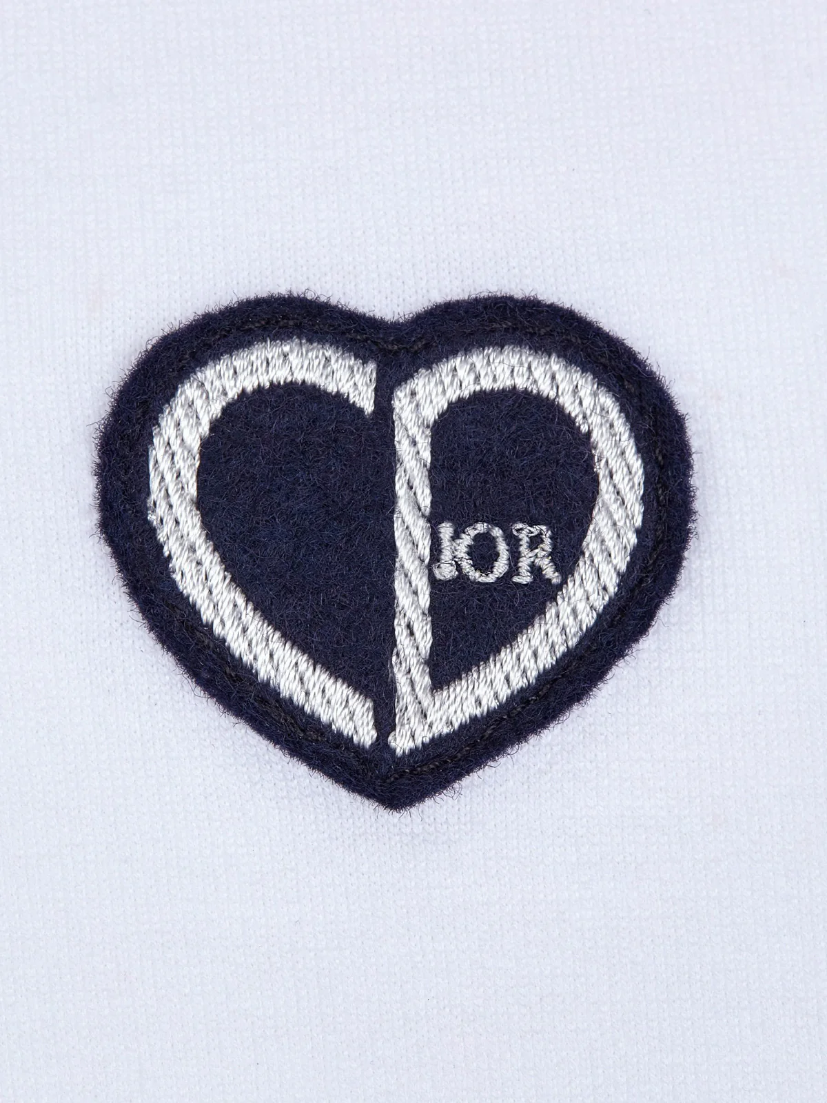 OVERSIZE "CD HEART" PATCH T-SHIRT - Image 6