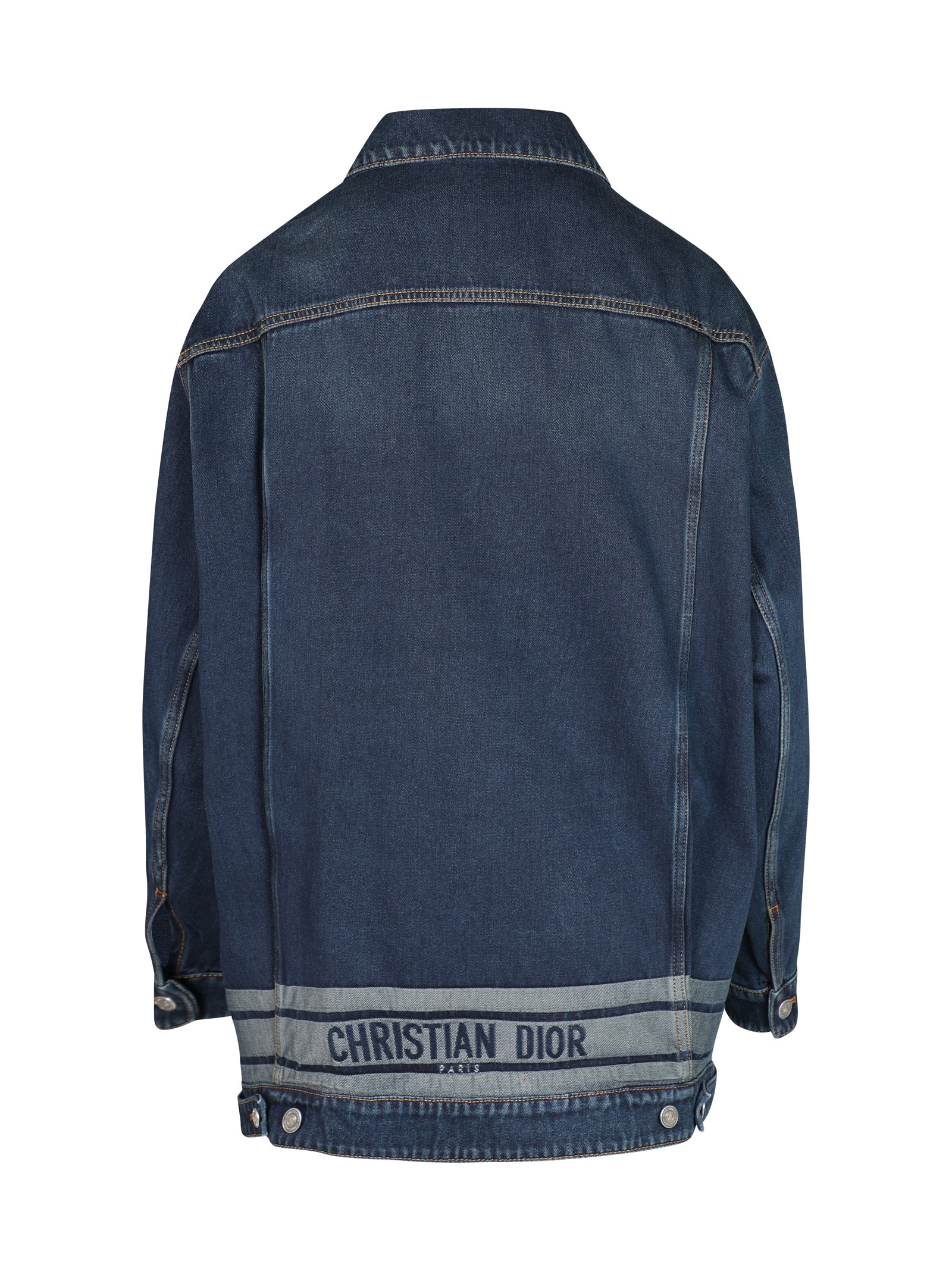 oversized denim jacket - Image 2