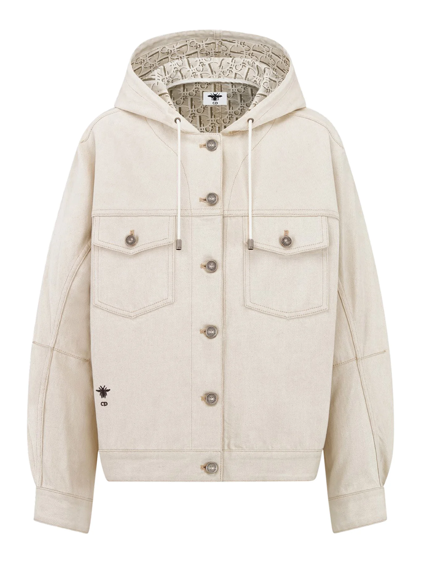 Oversized hooded jacket