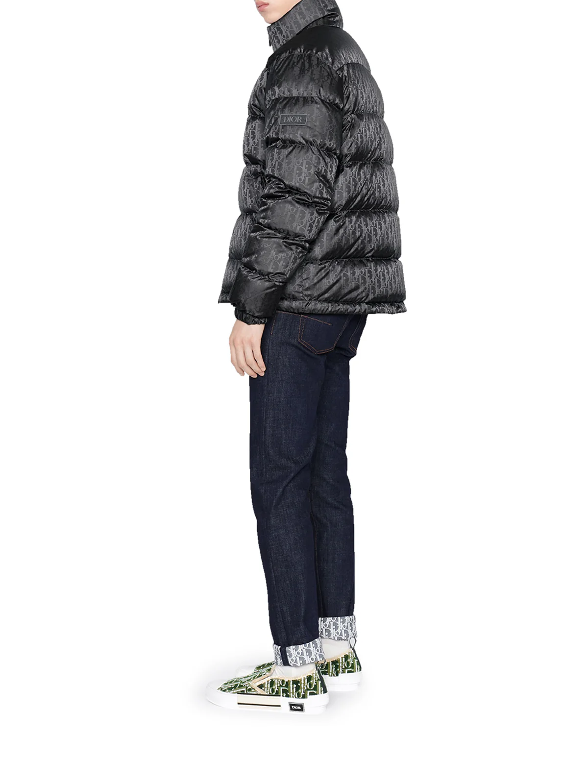 PADDED JACKET WITH DIOR OBLIQUE PRINT - Image 3