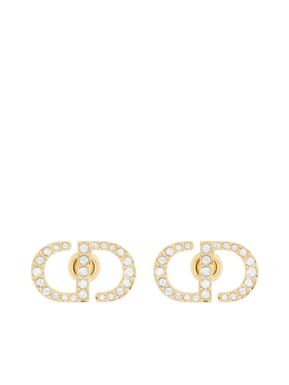 PETIT CD BUTTON EARRINGS