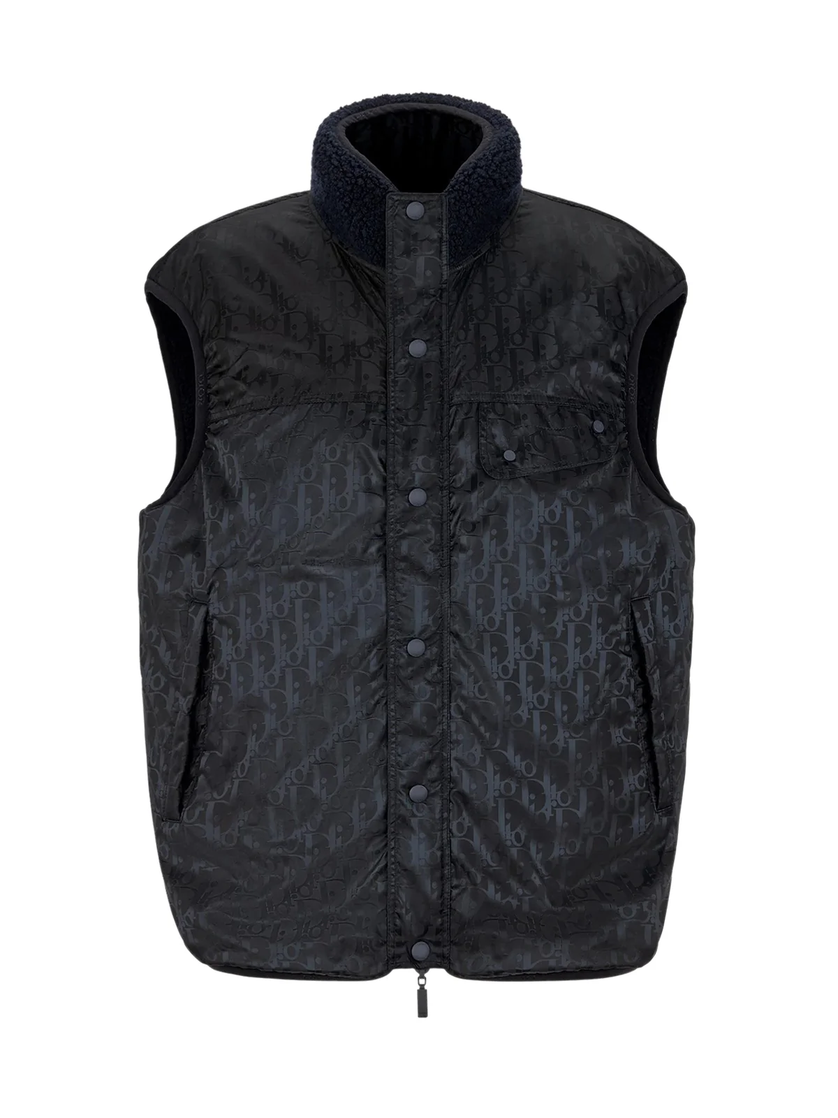 REVERSIBLE SLEEVELESS DIOR OBLIQUE BLOUSON - Image 3