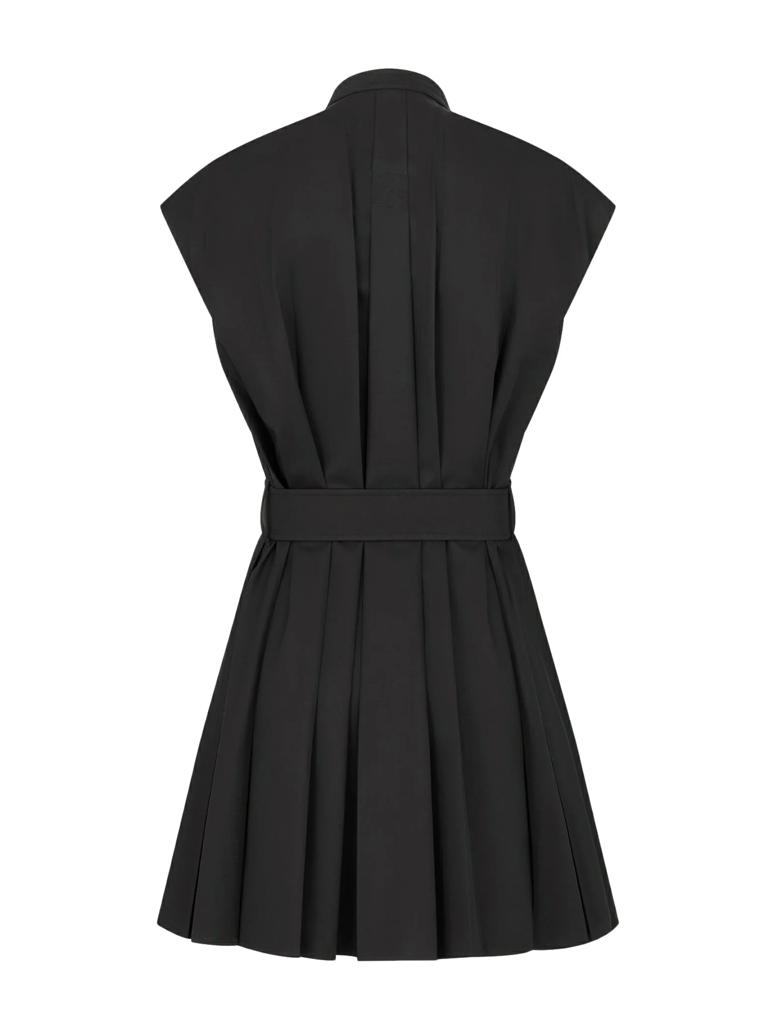 short dress in cotton gabardine - Image 6