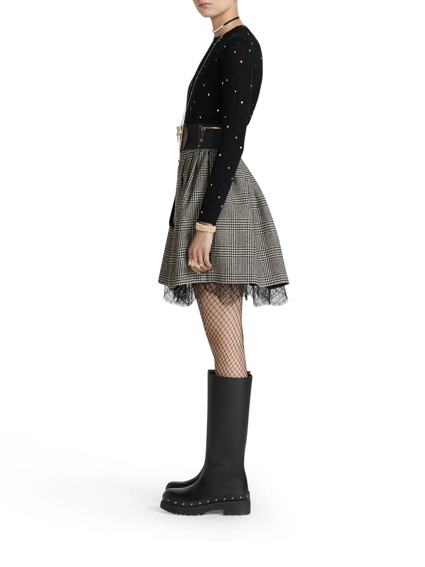 SHORT SKIRT WITH PLEATIONS - Image 3