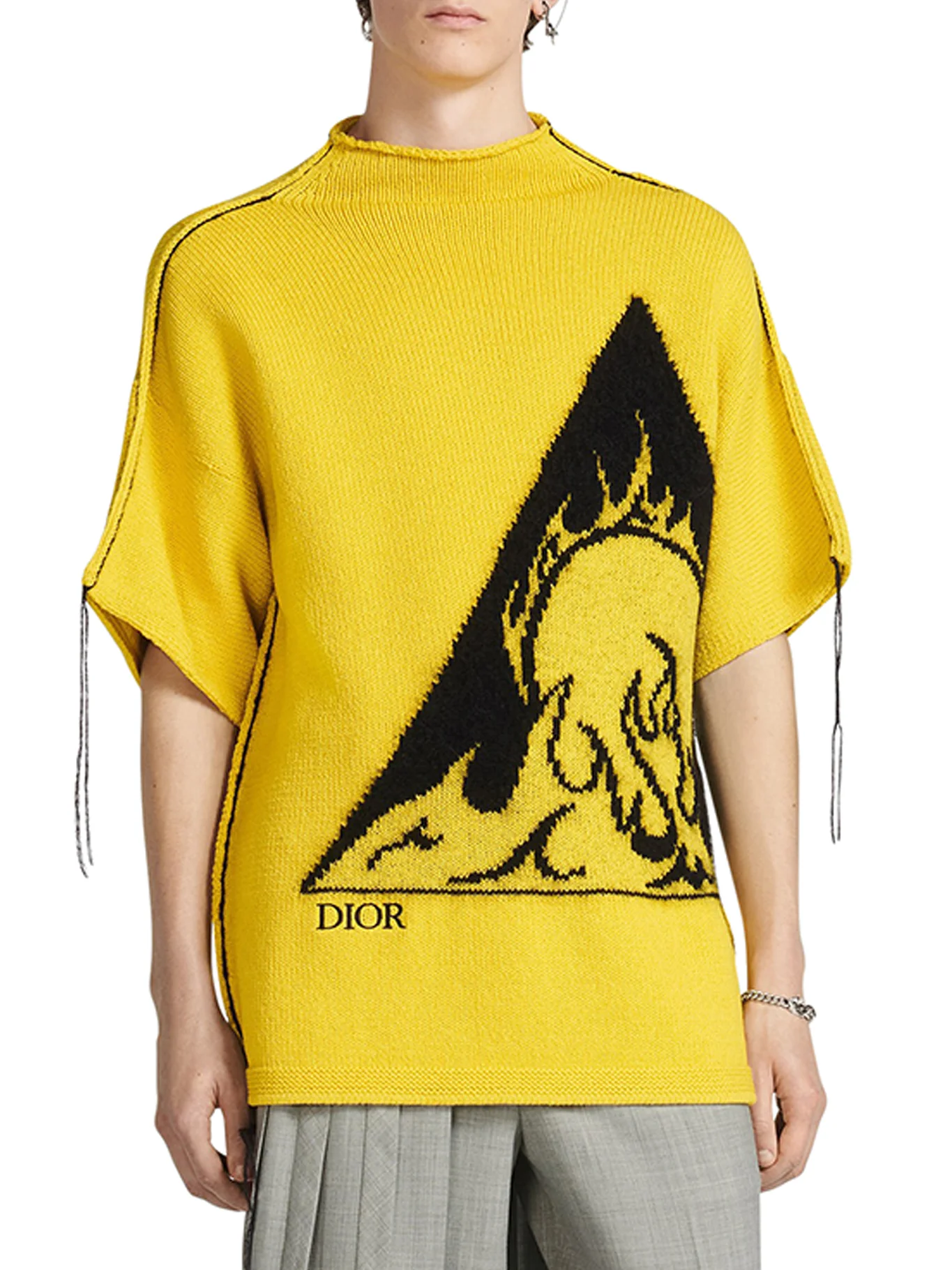 SHORT SLEEVED SWEATER - Image 2