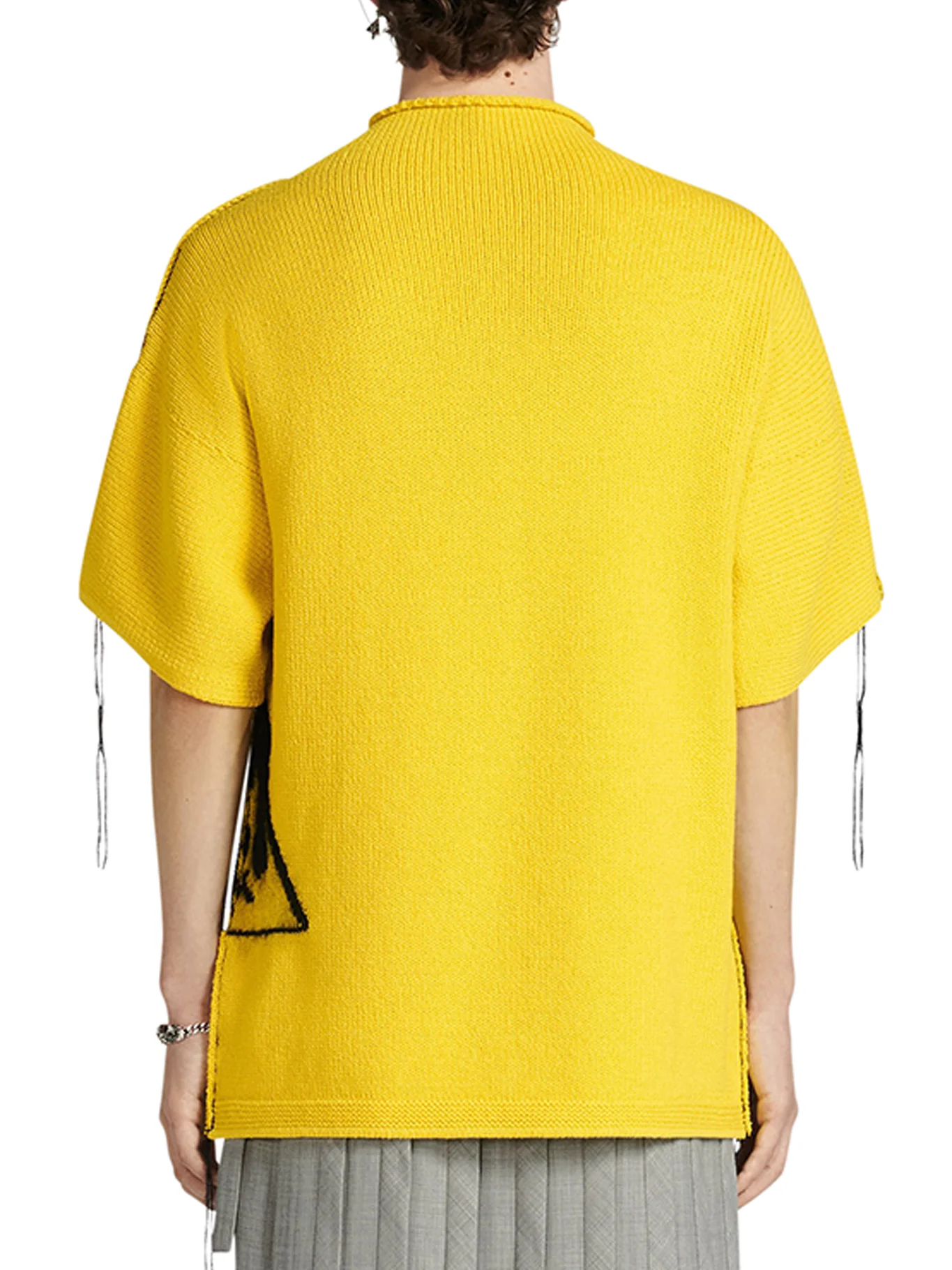 SHORT SLEEVED SWEATER - Image 4