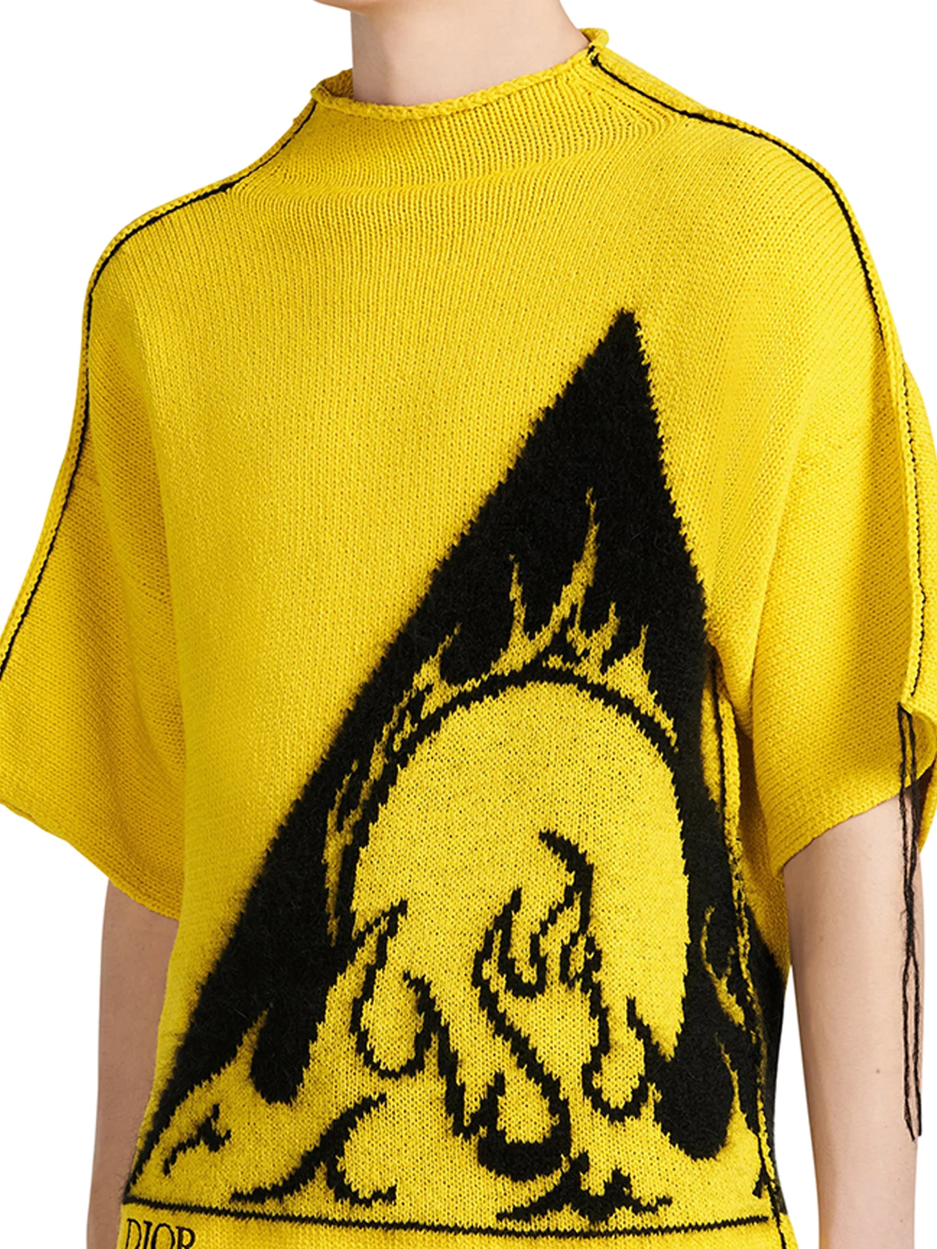 SHORT SLEEVED SWEATER - Image 5