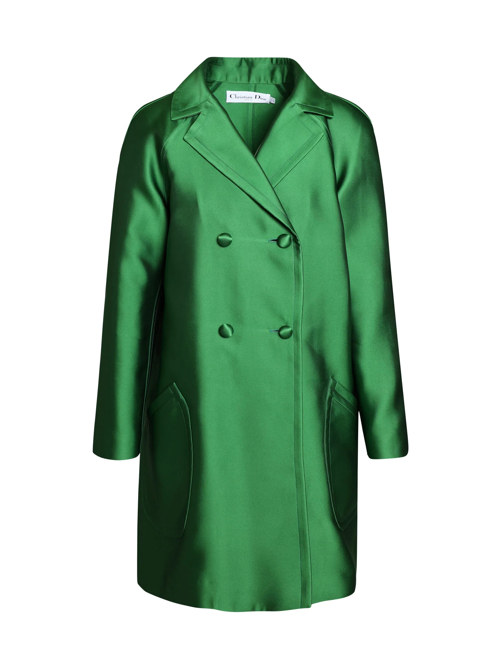 Silk coat
