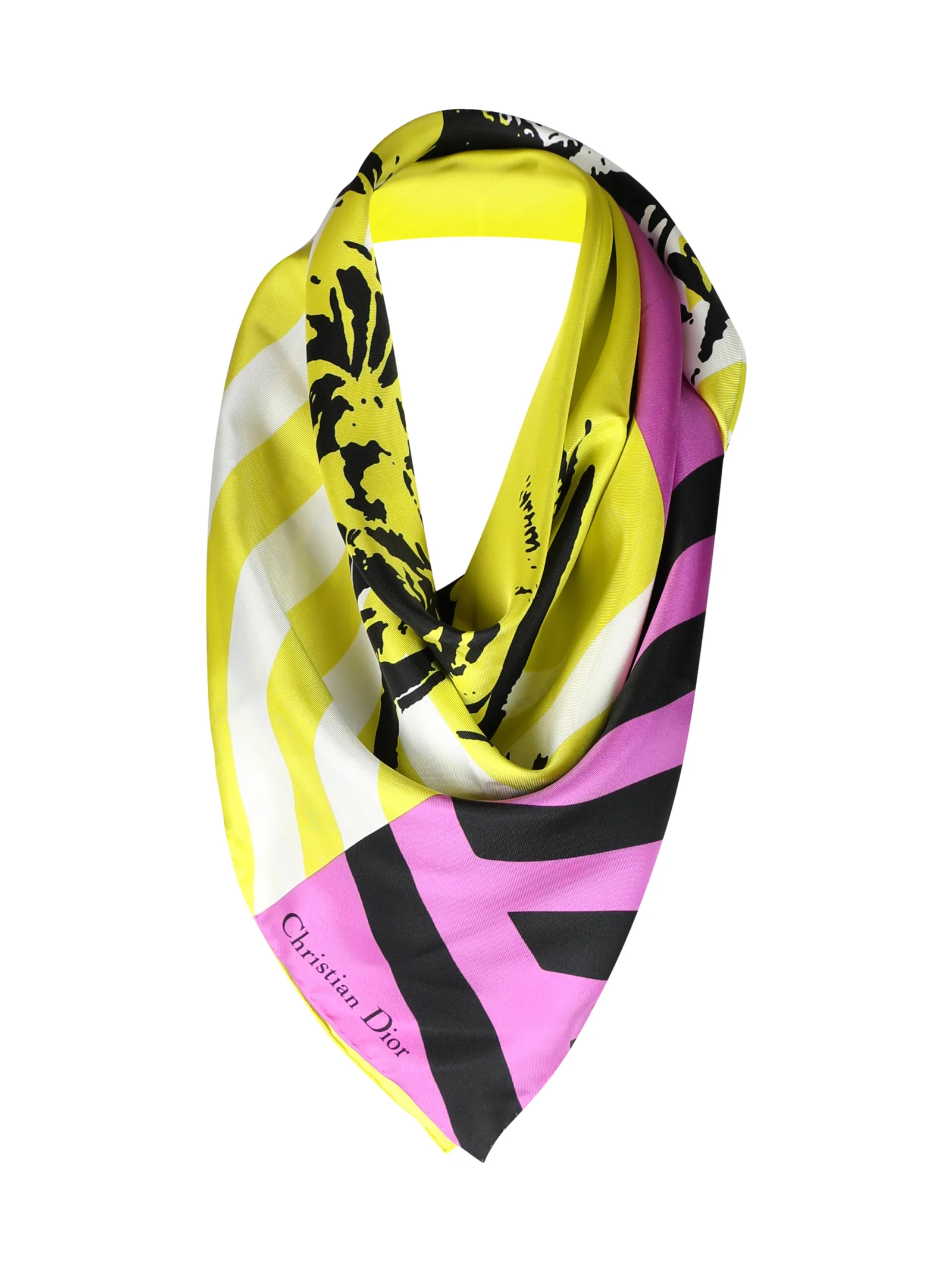 SQUARE FOULARD D-JUNGLE POP