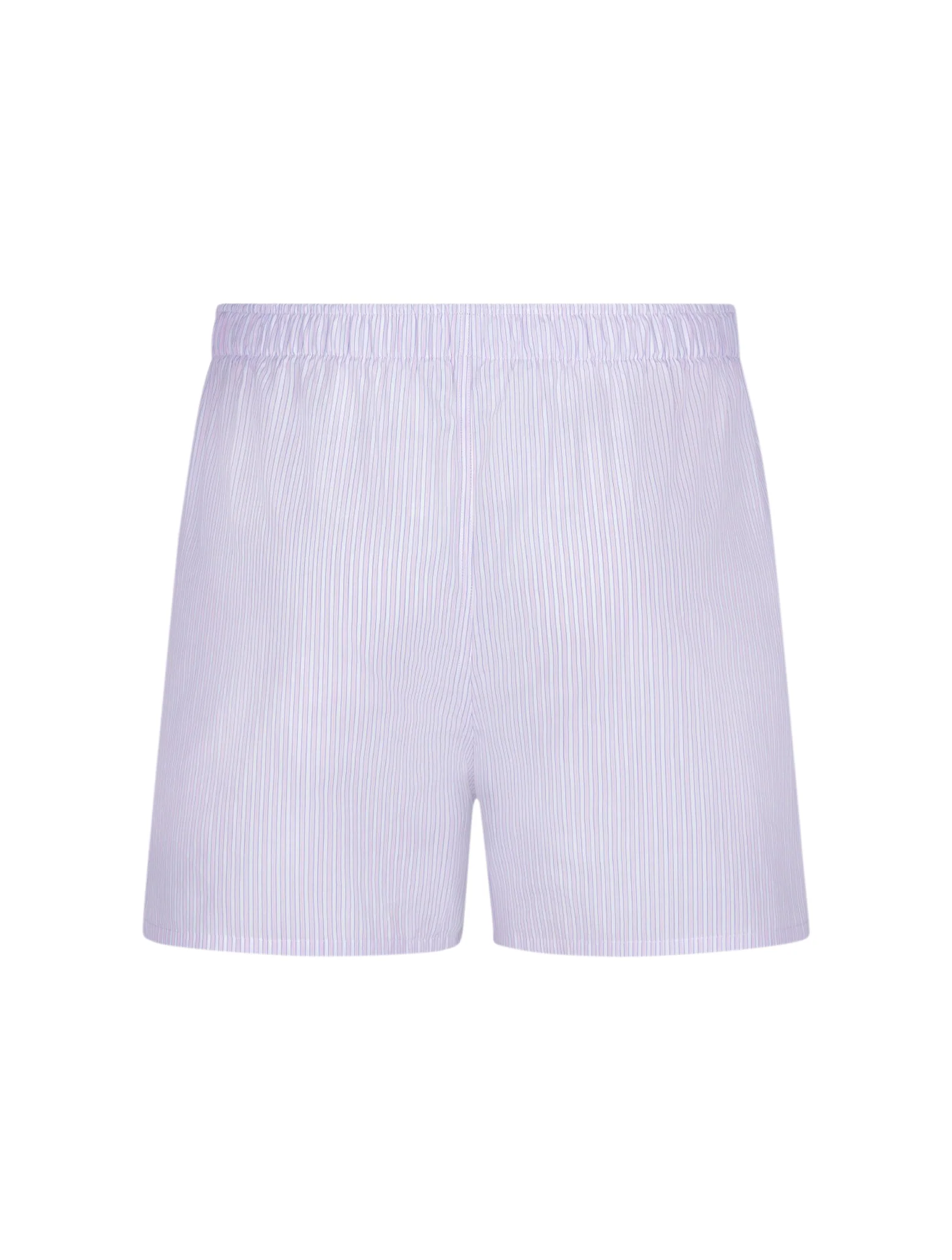 Striped pink and white cotton poplin - Image 3