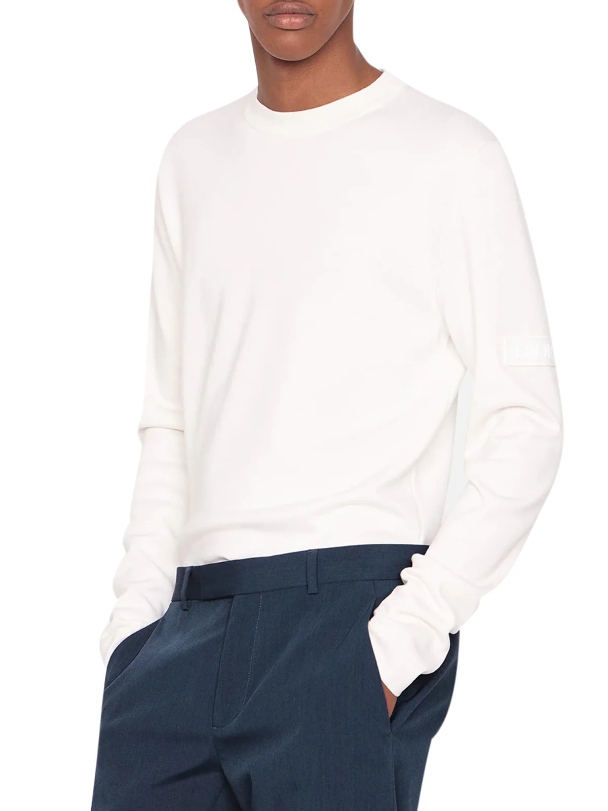 Sweater with Dior scratch patch - Image 4