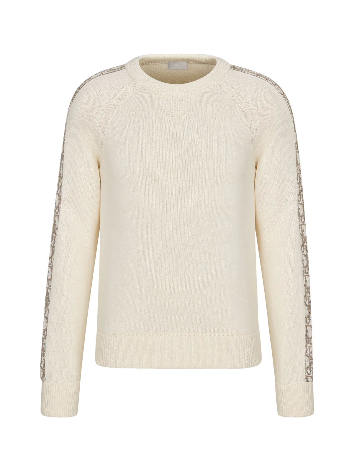 SWEATER WITH OBLIQUE DIOR INSERTS