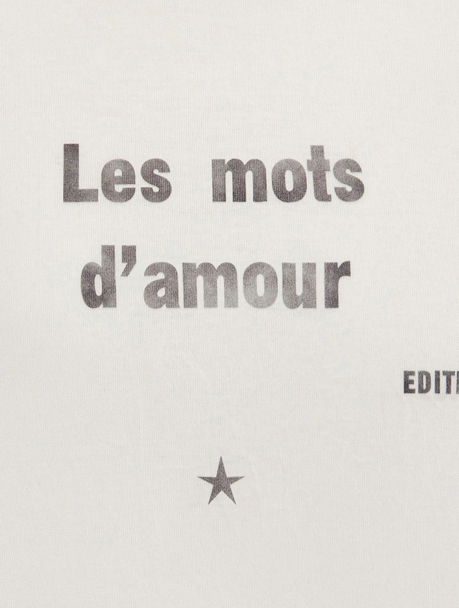 T-SHIRT “LES MOTS D`AMOUR” - Image 7