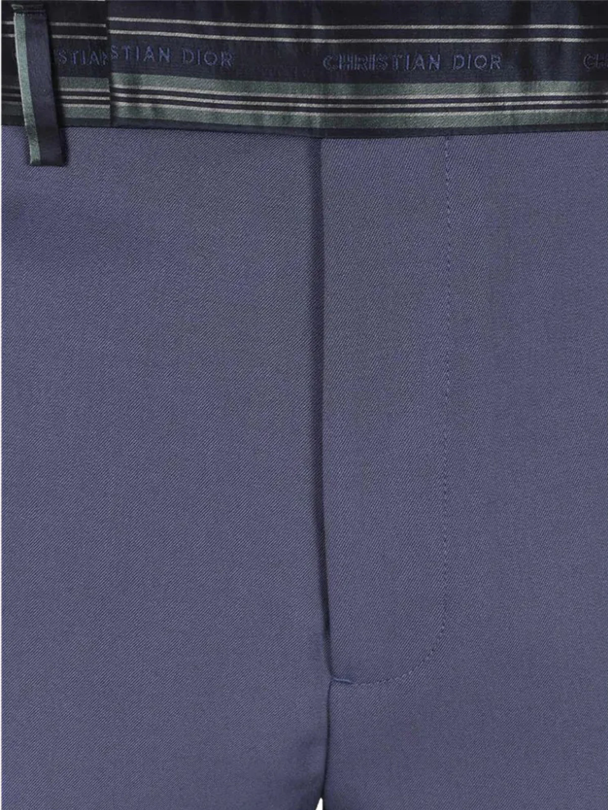TROUSERS WITH BELT "CHRISTIAN DIOR" - Image 3