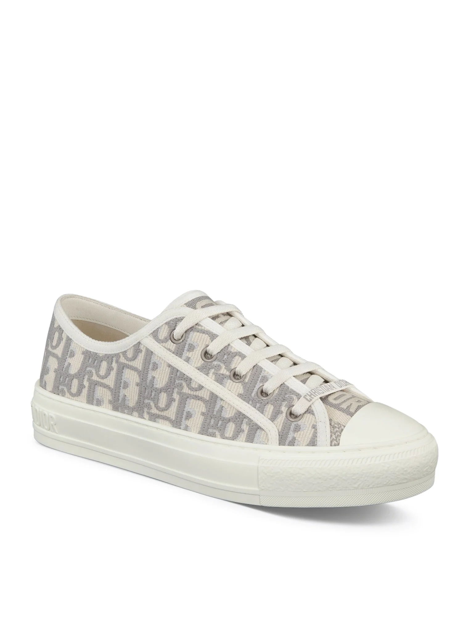 WALK`N`DIOR OBLIQUE EMBROIDERED COTTON SNEAKER - Image 3