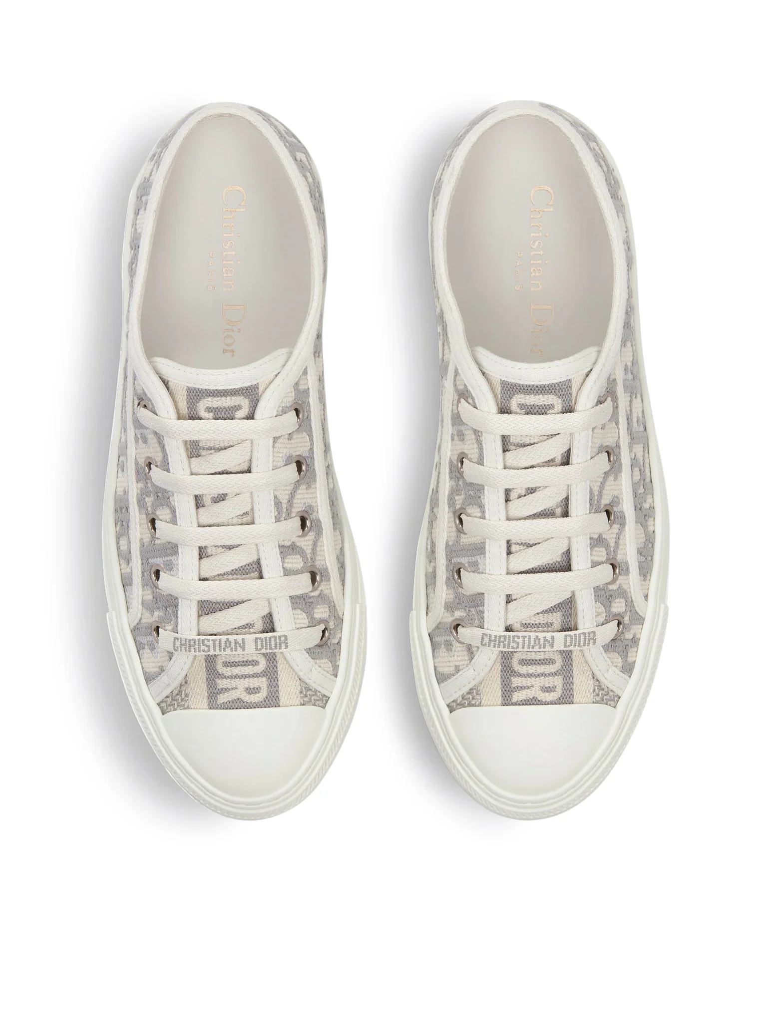 WALK`N`DIOR OBLIQUE EMBROIDERED COTTON SNEAKER - Image 5