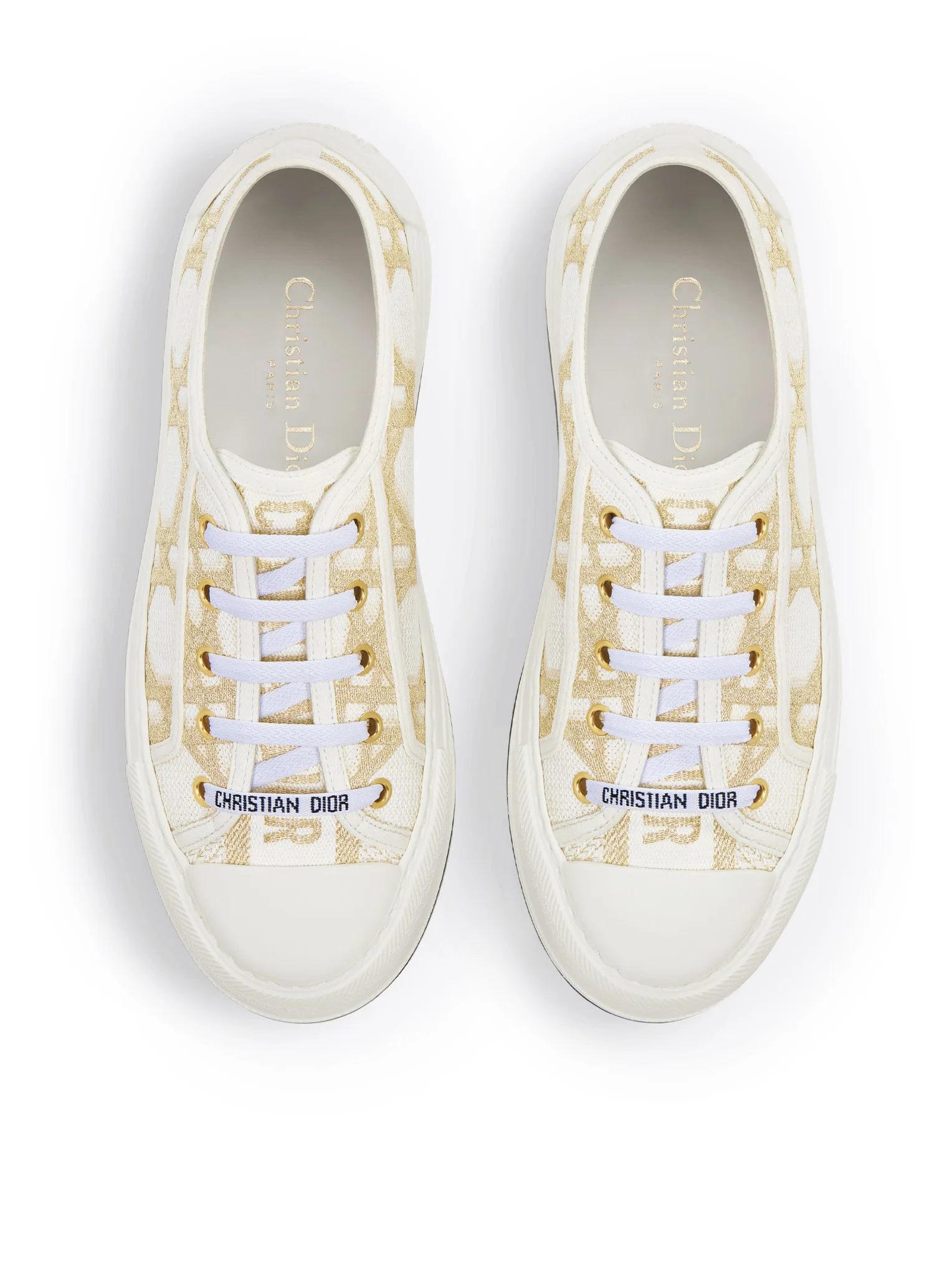 Walk`n`Dior platform sneaker – Dior Or - Image 3