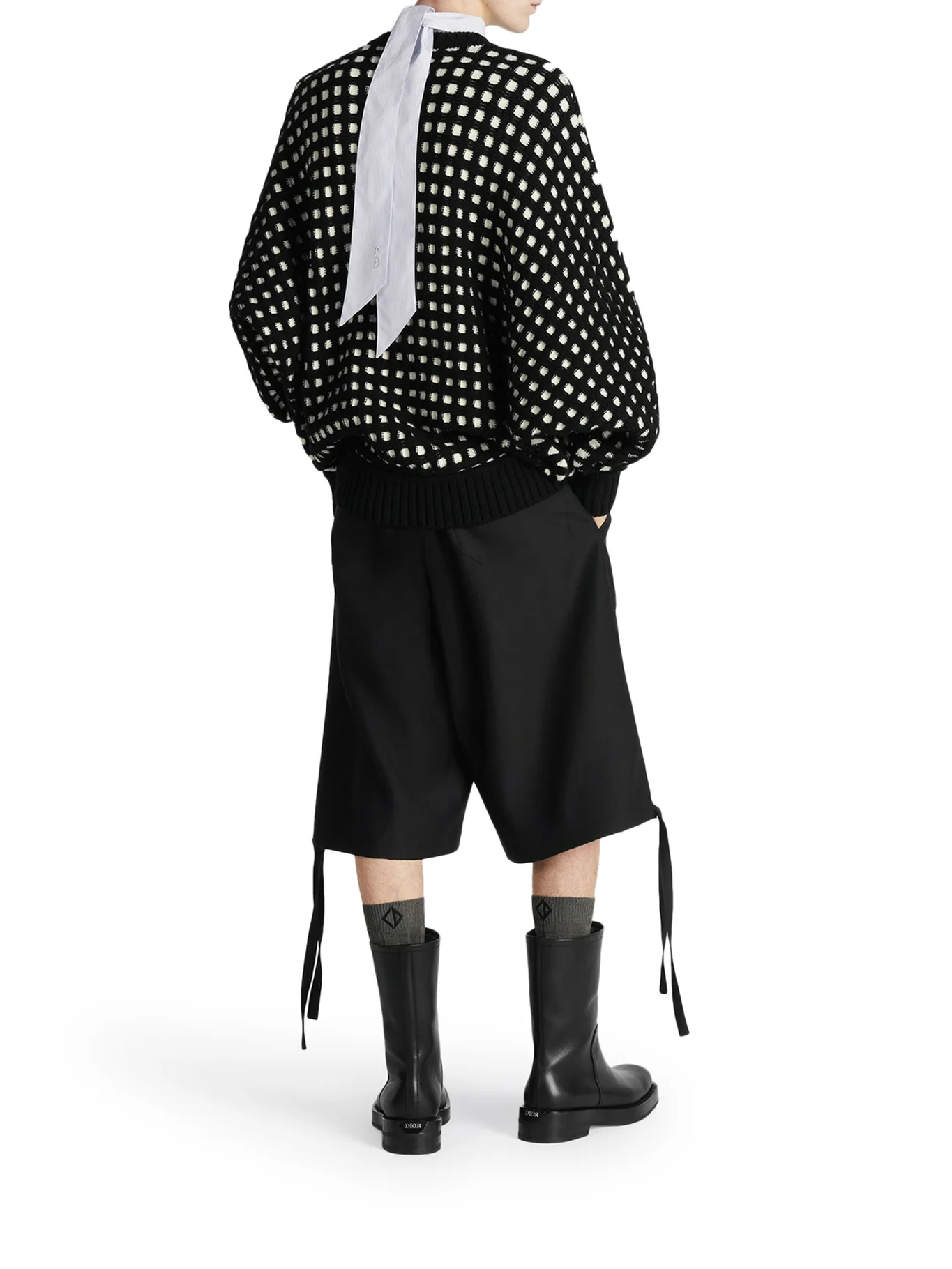 WIDE LEG BERMUDA SHORTS - Image 4