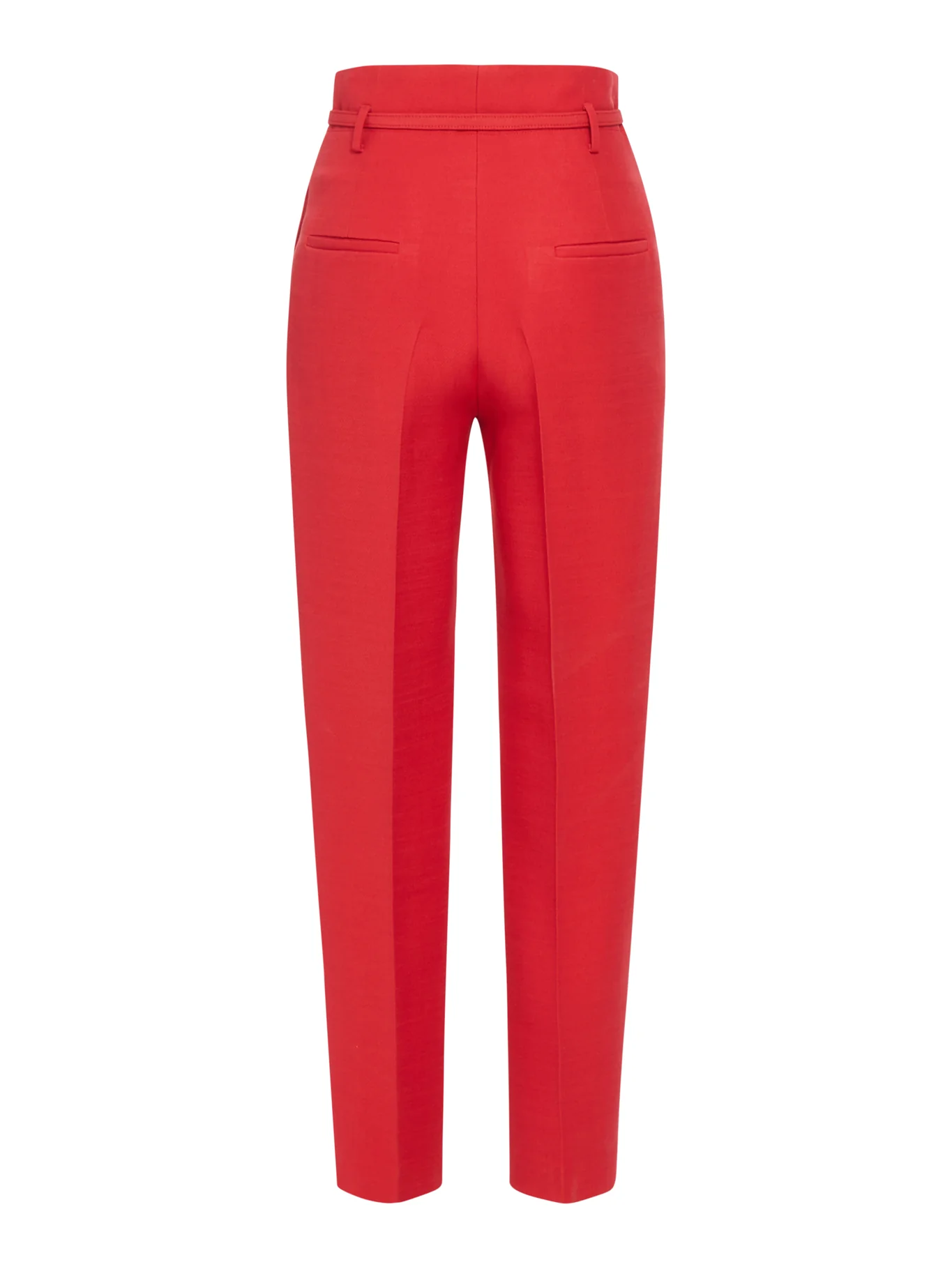 WOOL AND SILK BLEND TROUSERS - Image 2